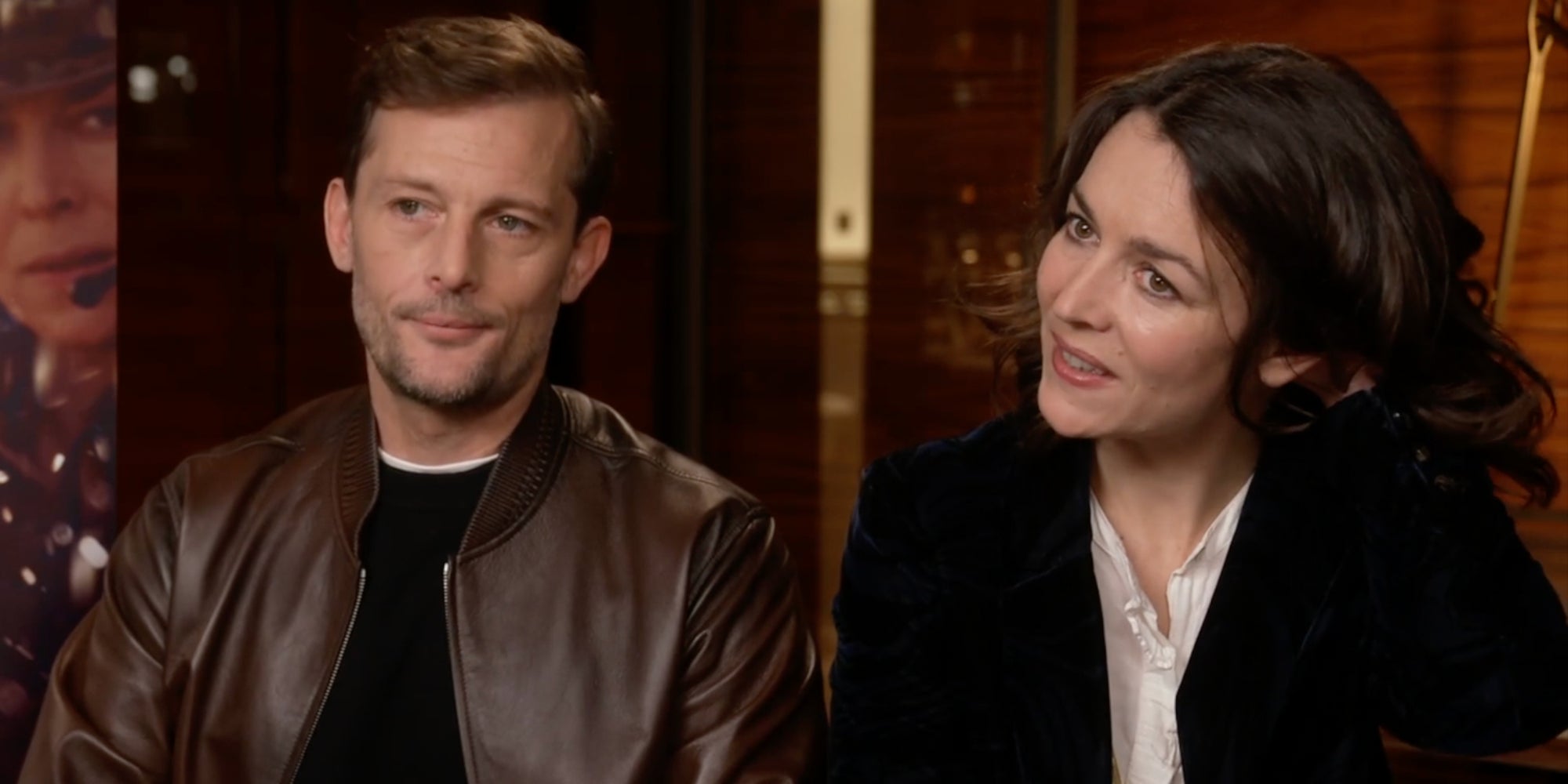 Rencontre avec Nicolas Duvauchelle et Marie Dompnier à l'occasion de la sortie de Cœurs Noirs sur Prime Video.