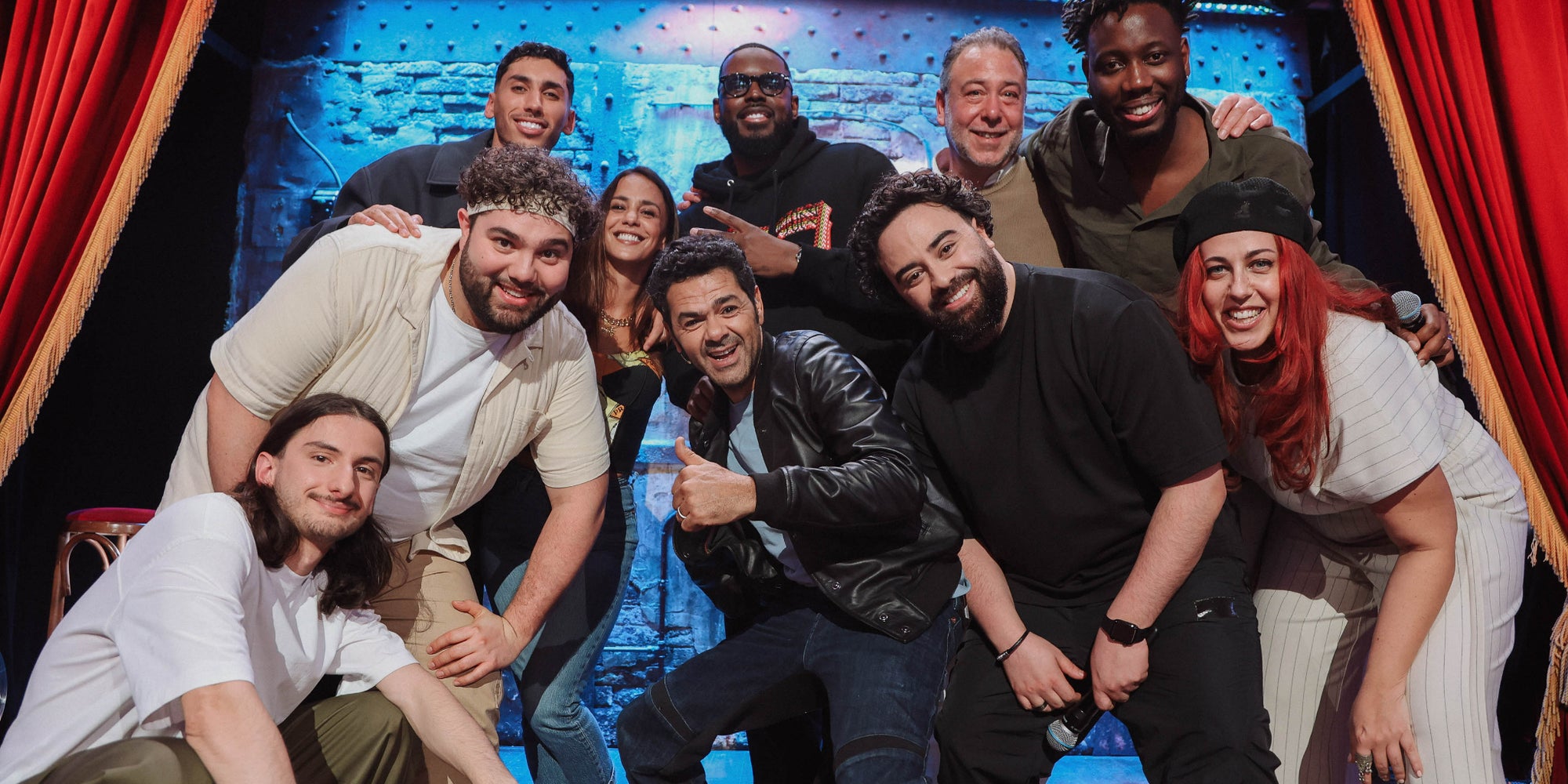 Jamel Debbouze et sa troupe dans la nouvelle saison du Jamel Comedy Club, à voir dès ce lundi sur Canal+.