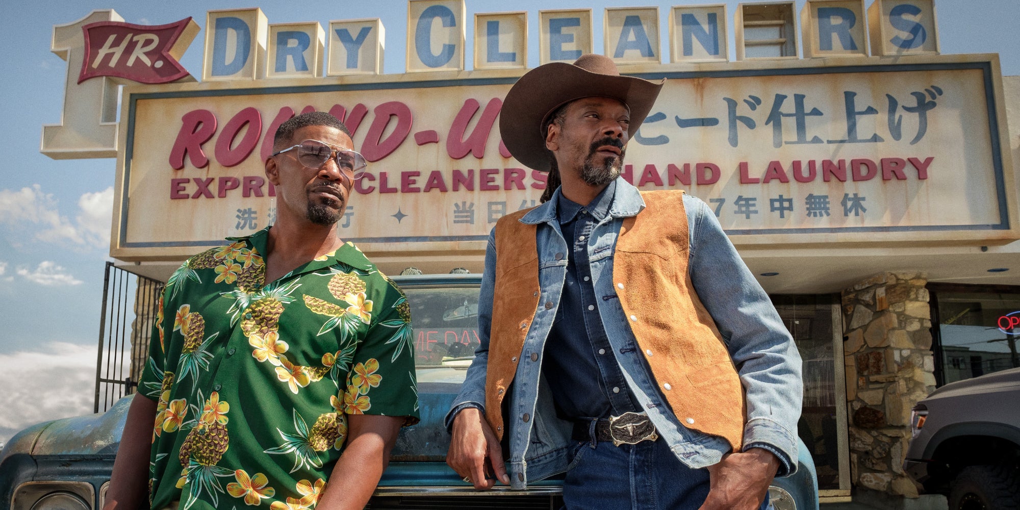 Jamie Foxx et Snoop Dogg, chasseurs de vampires dans "Day Shift", bientôt sur Netflix.