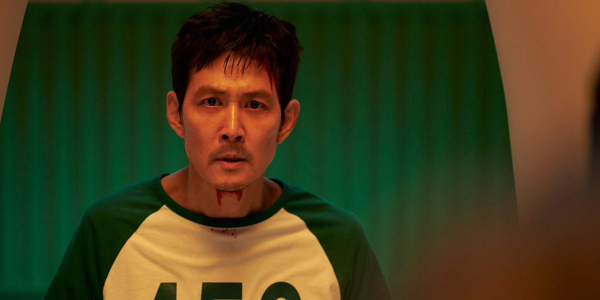 Lee Jung-jae (Seong Gi-hun, joueur 456) dans la saison 3 de ''Squid Game''.