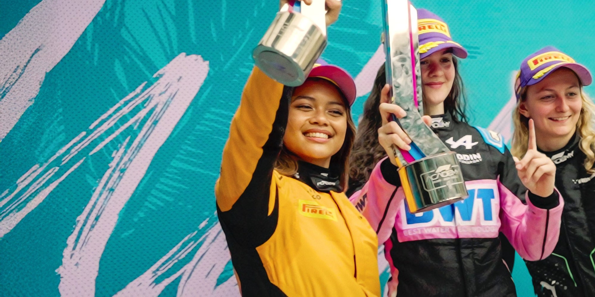 Embarquez à bord des monoplaces de quinze femmes pilotes de la F1 Academy dans la série-documentaire "F1 Academy : Que les meilleures gagnent !" sur Netflix. 