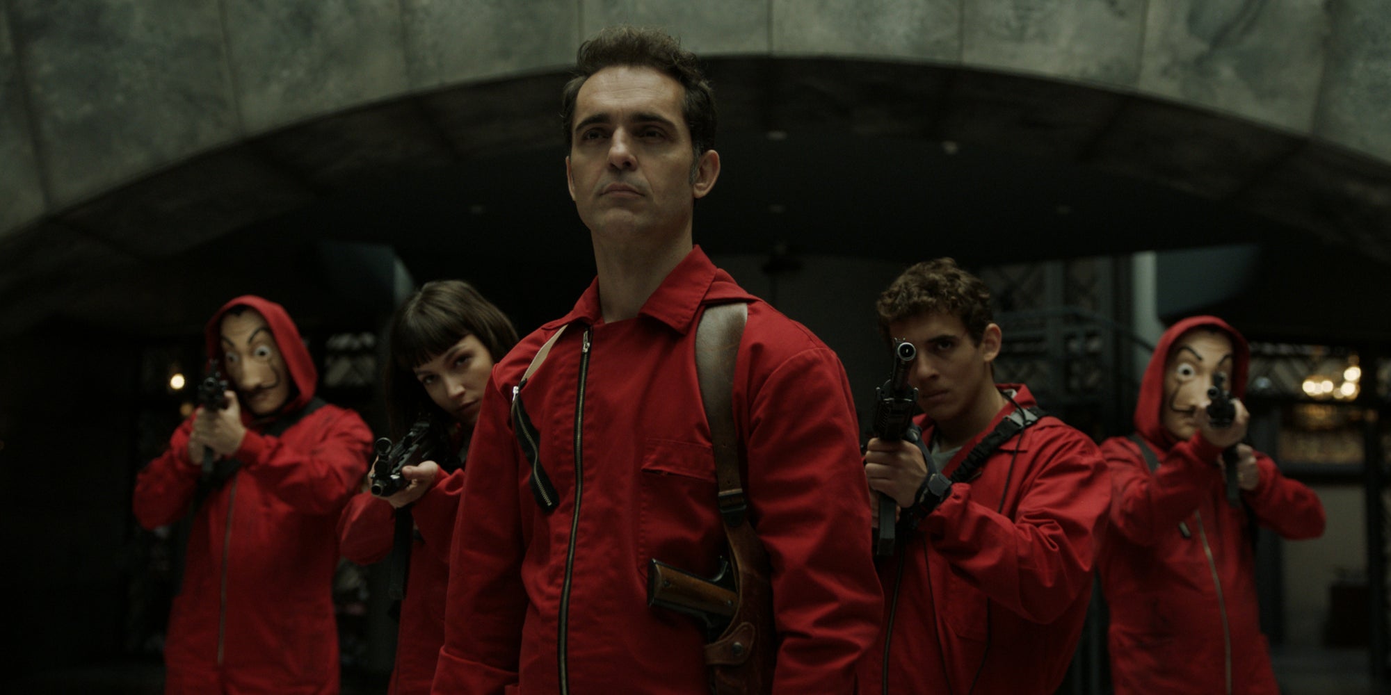Berlin, l'un des personnages emblématiques des deux premières saisons de La Casa de Papel sur Netflix.