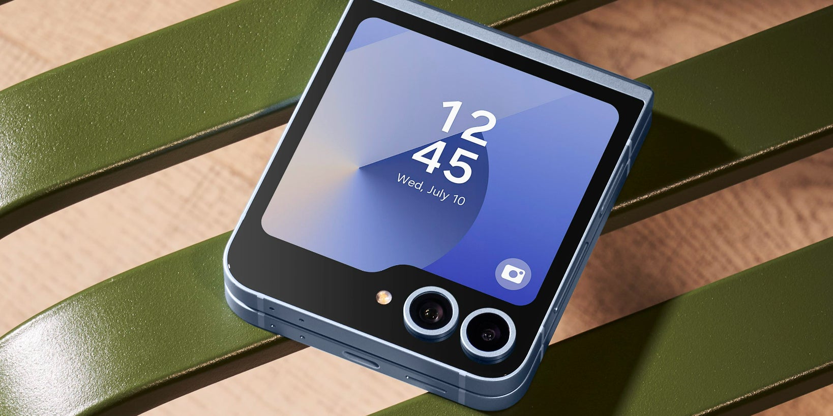 Le nouveau Samsung Galaxy Z Flip6, à retrouver sur la boutique en ligne SFR.