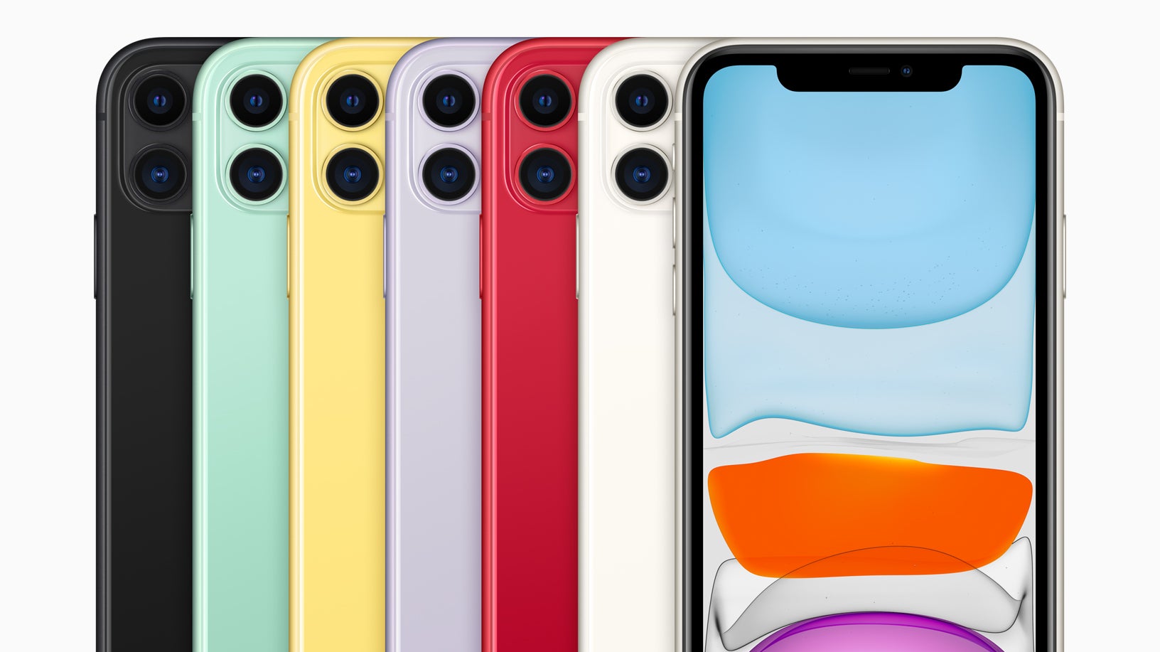 L'iPhone 11 est disponible 6 coloris L'iPhone 11 est disponible 6 coloris