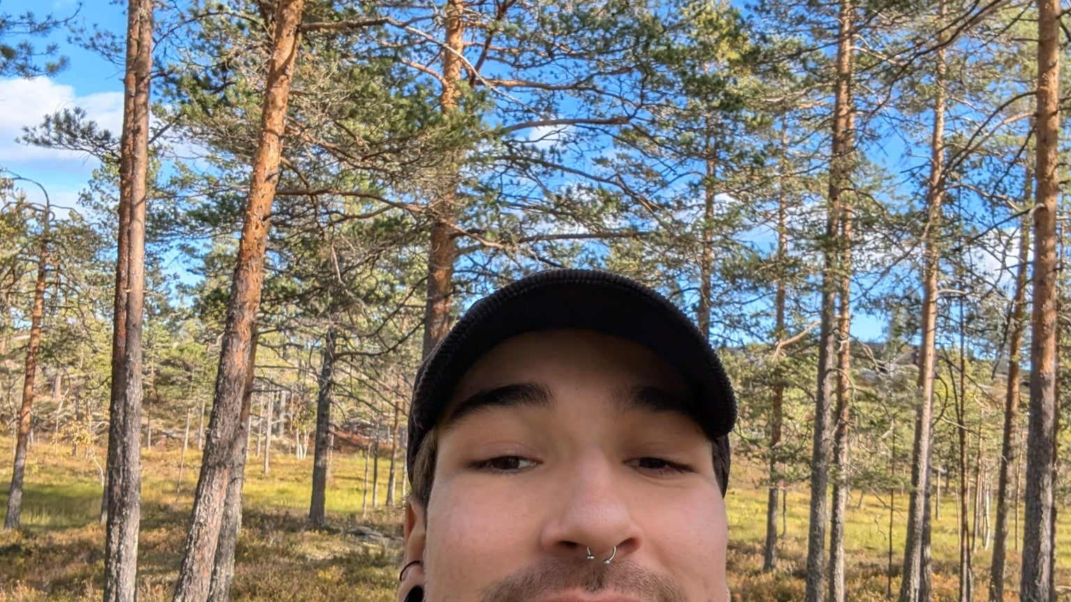 Les selfies permettent tout de même de mettre en valeur l'arrière plan malgré une plus faible résolution.