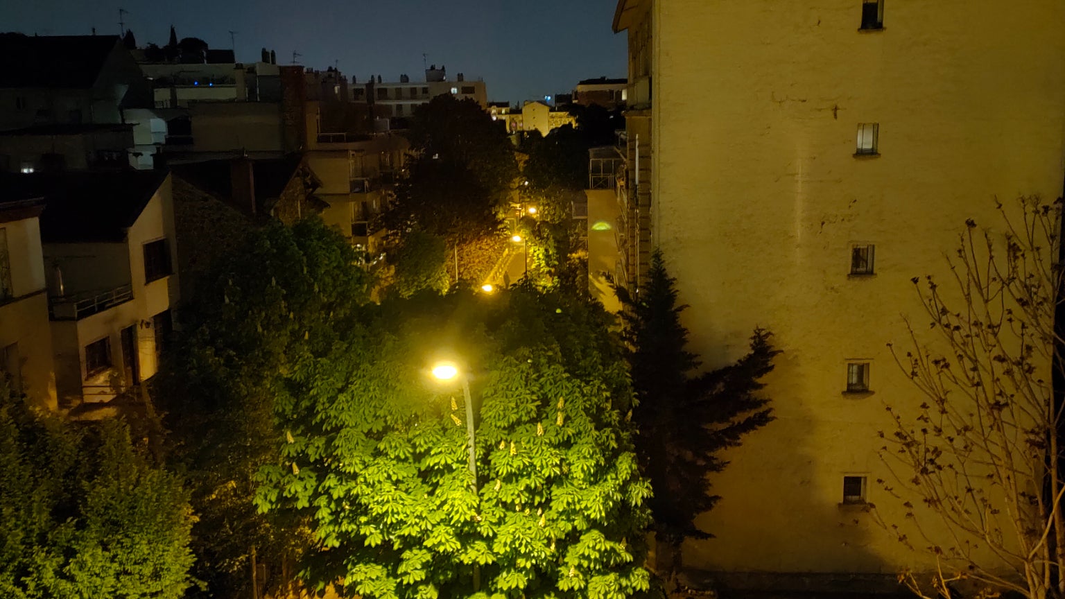 Le mode nuit est également particulièrement convaincant