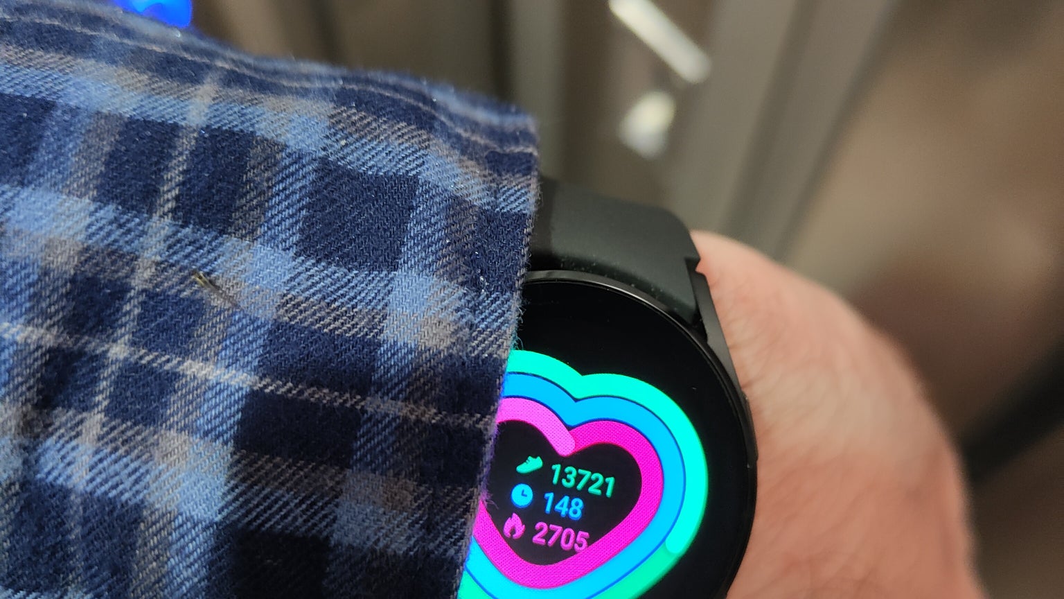 La Samsung Galaxy Watch4 fournit en temps réel le bilan de son activité physique