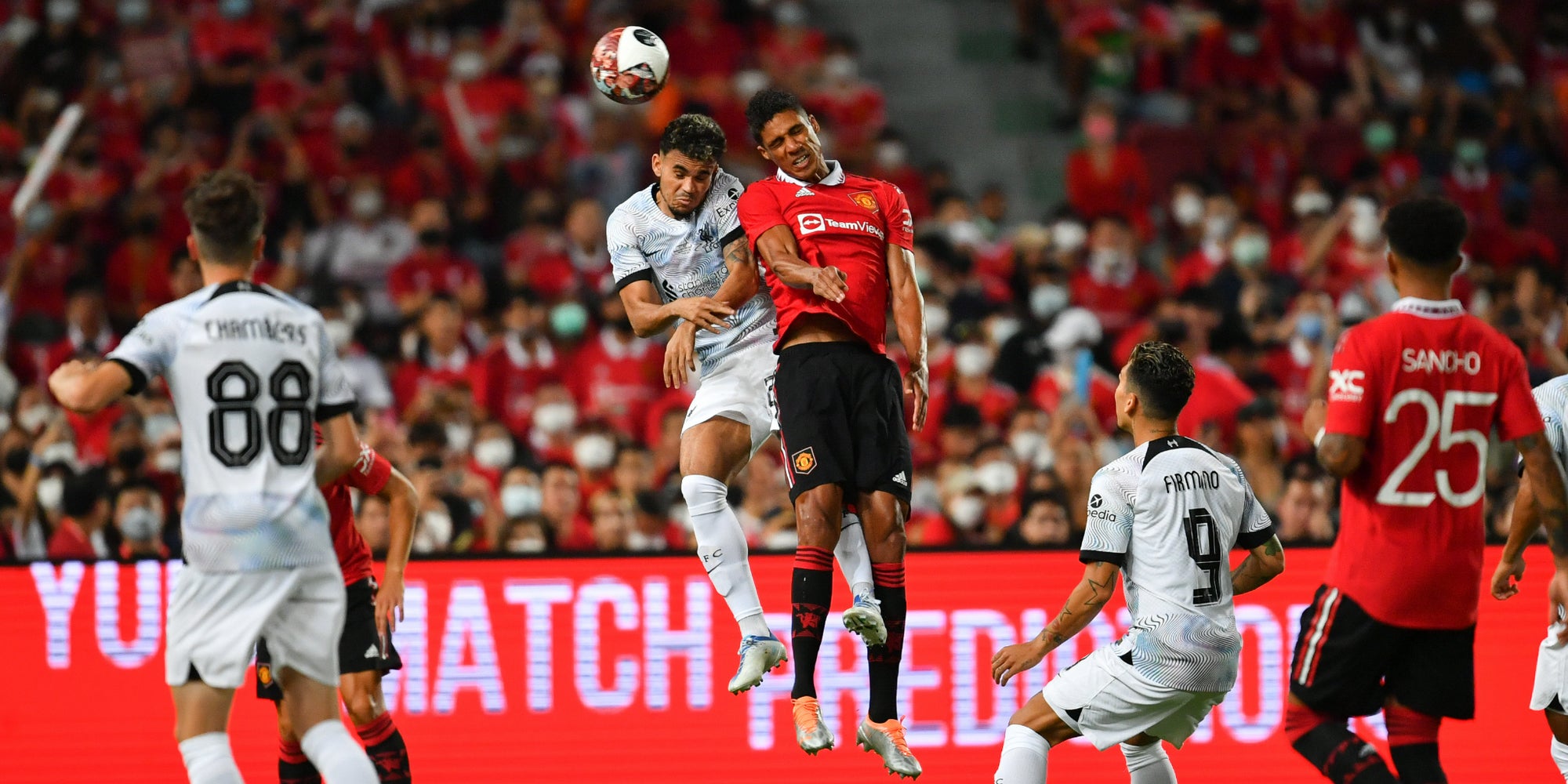 Manchester United - Liverpool en match amical à Bangkok, Thaïlande, le 12 juillet 2022
