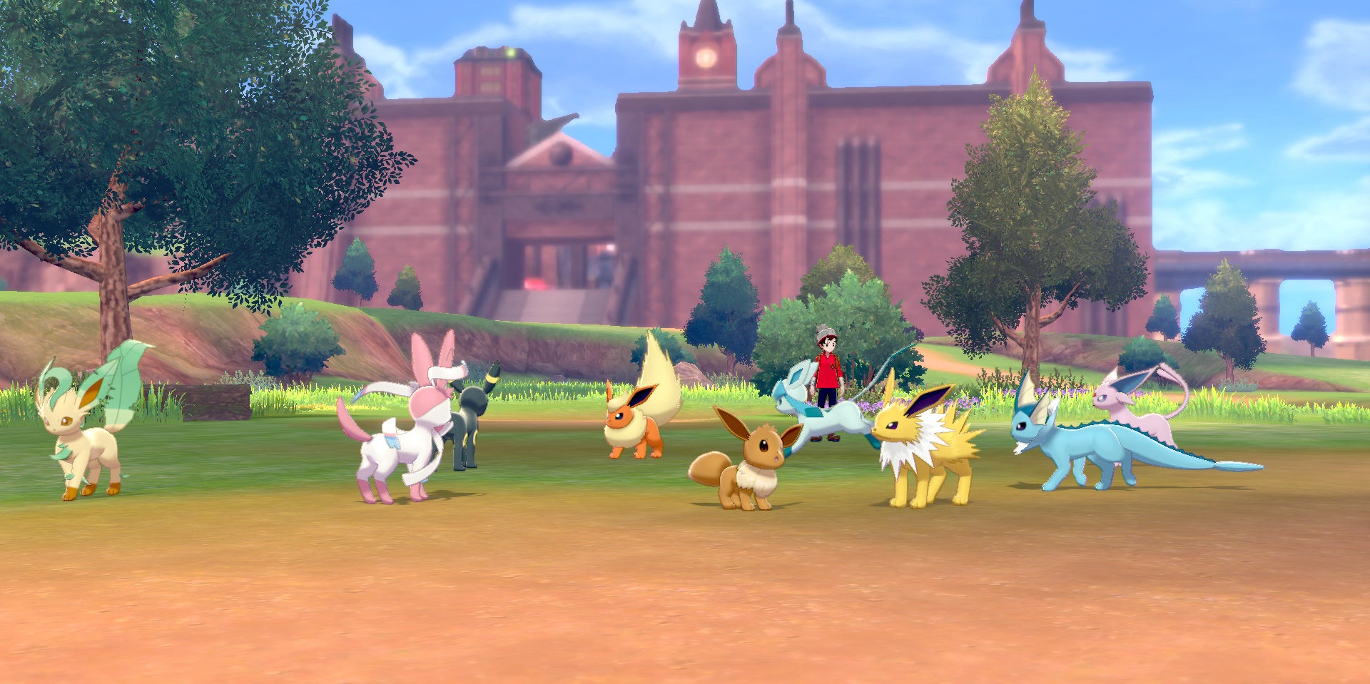 Toutes les "Évolitions" d'Évoli dans Pokémon Épée et Bouclier.