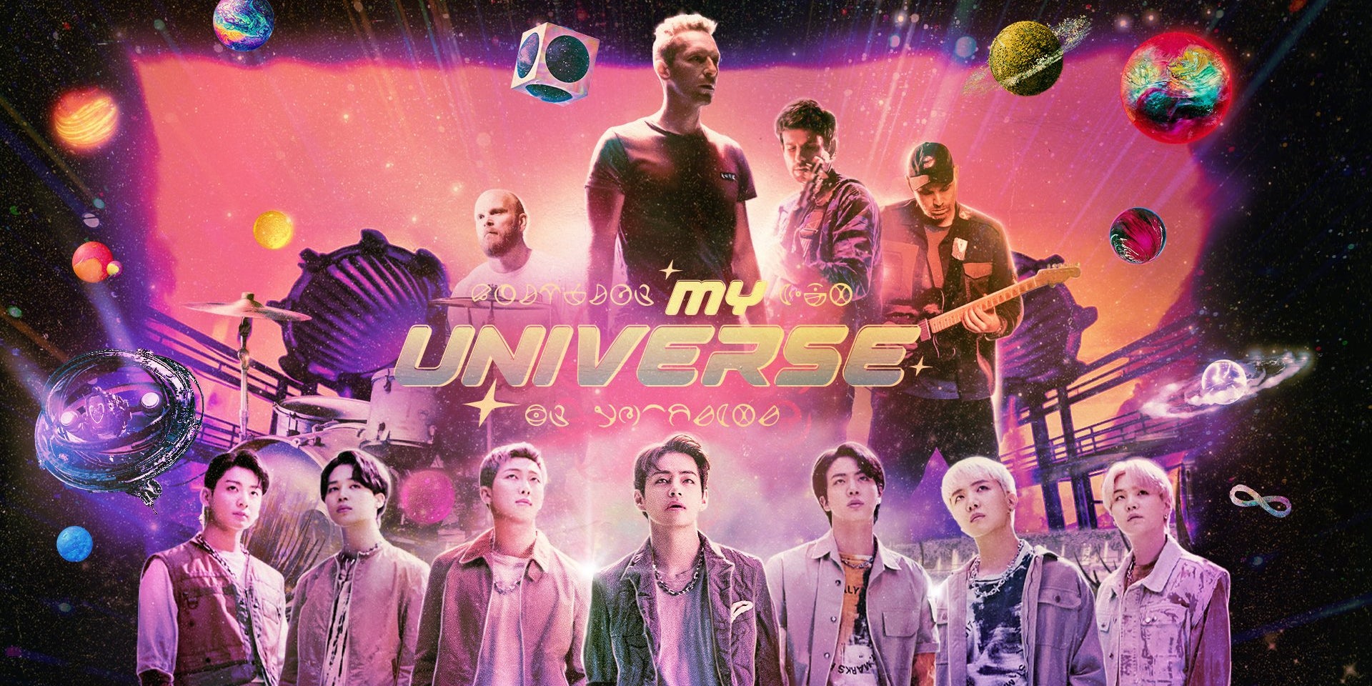 Coldplay et BTS dans le clip de My Universe, single pour le prochain album du groupe anglais