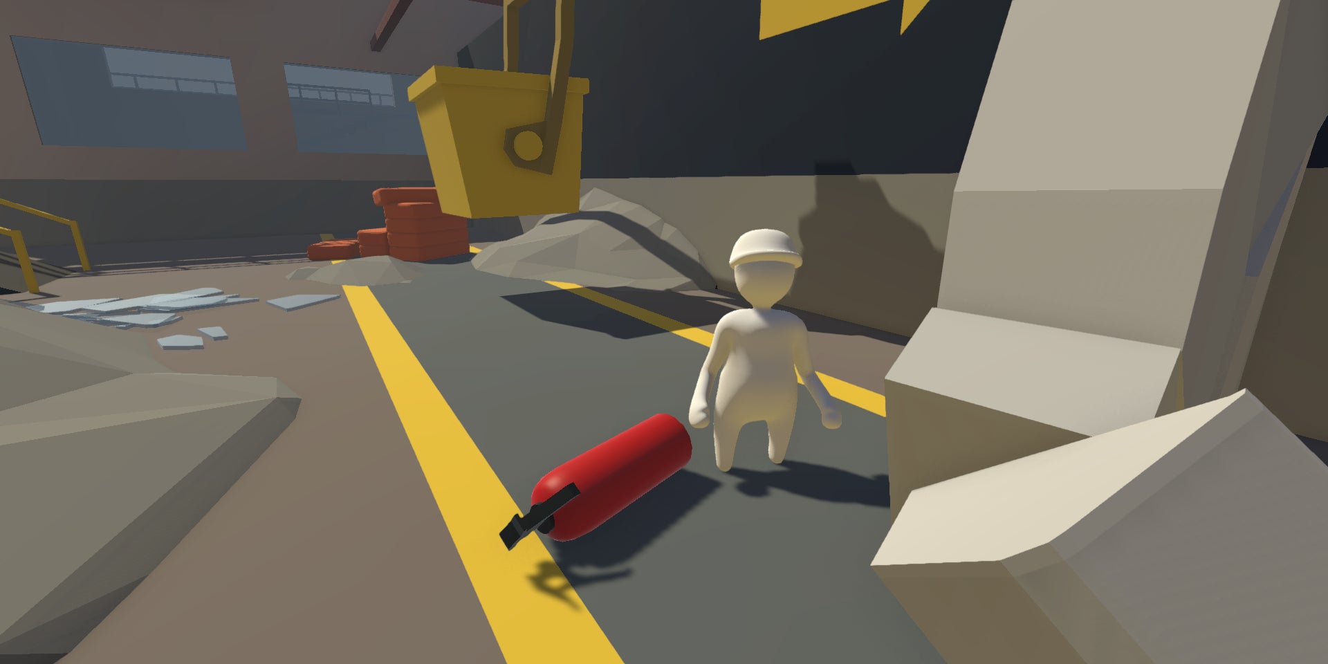 Voici Bob, le personnage à casquette que vous incarnez dans Human Fall Flat