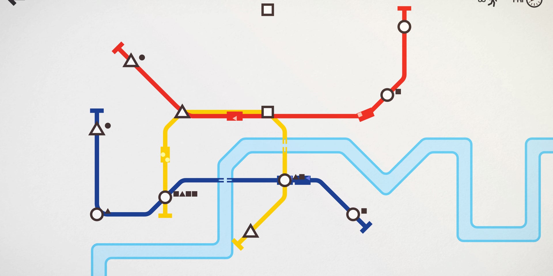 Le jeu mobile Mini Metro allie gestion, stratégie et sérénité.