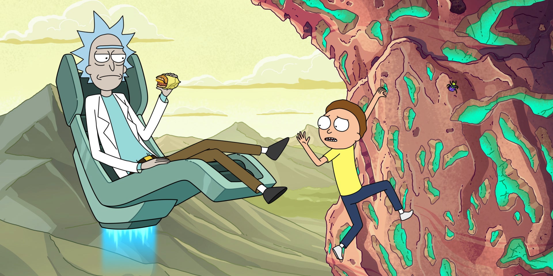 La saison 4 de Rick et Morty est disponible en France, mais pas sur Netflix...
