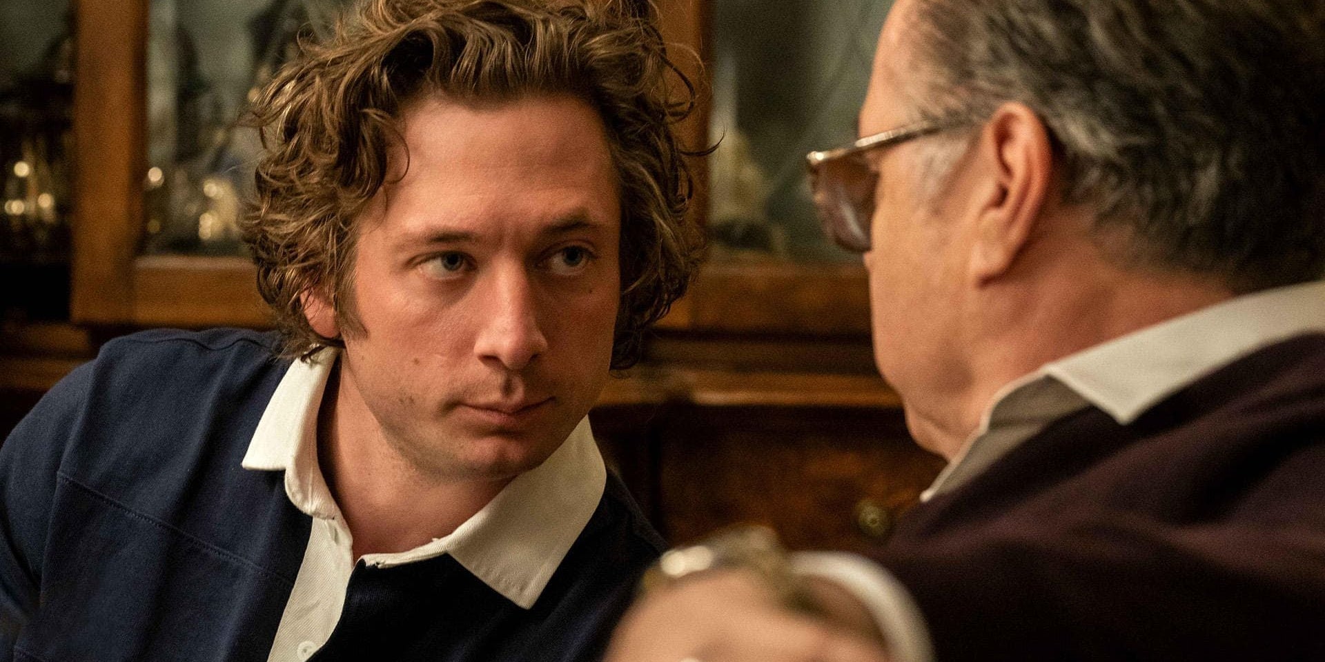 Jeremy Allen White (Carmy), tenant le rôle principal de la série "The Bear".