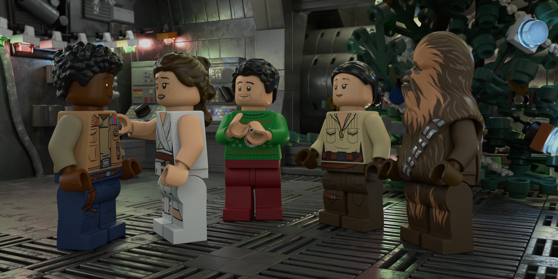 The LEGO Star Wars Holiday Special est disponible sur Disney+