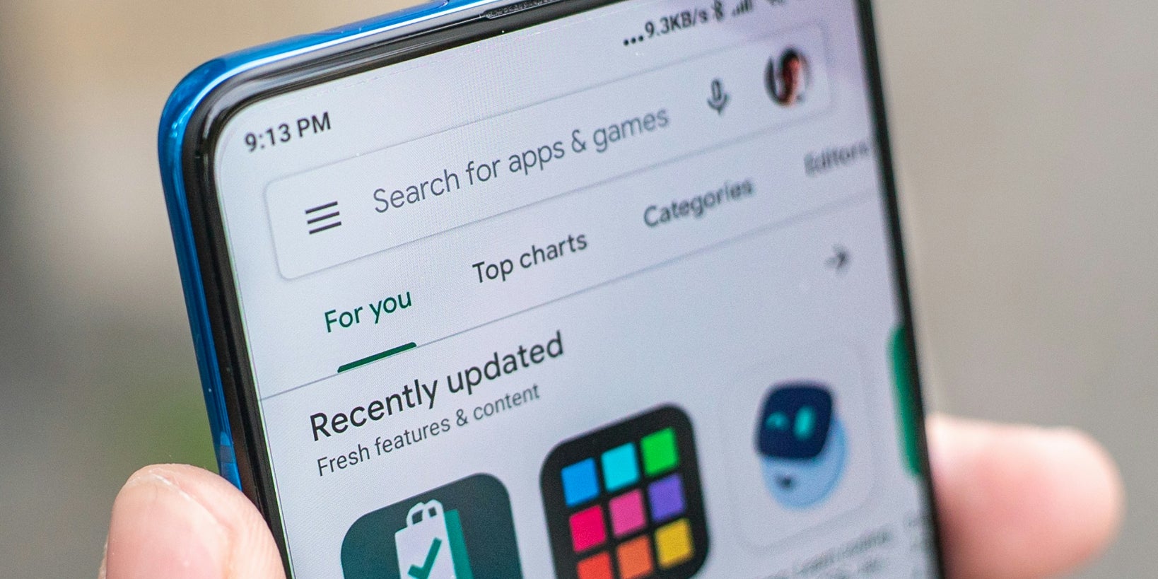 Présente dans le Play Store de Google, Pulse est un composant système "maison" pour optimiser l'autonomie de la batterie.