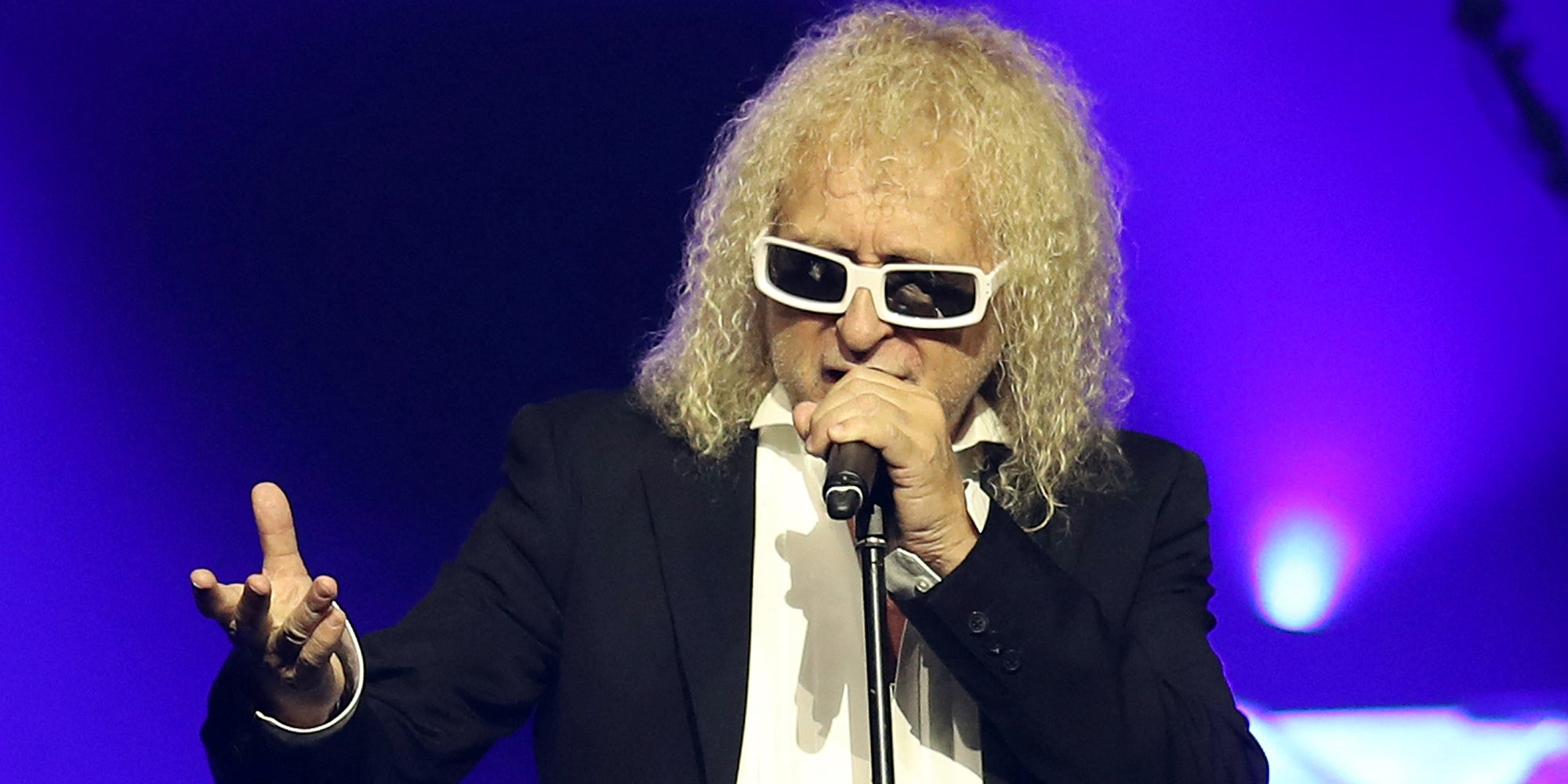 Michel Polnareff lors de son concert à Nice, le 8 novembre 2016