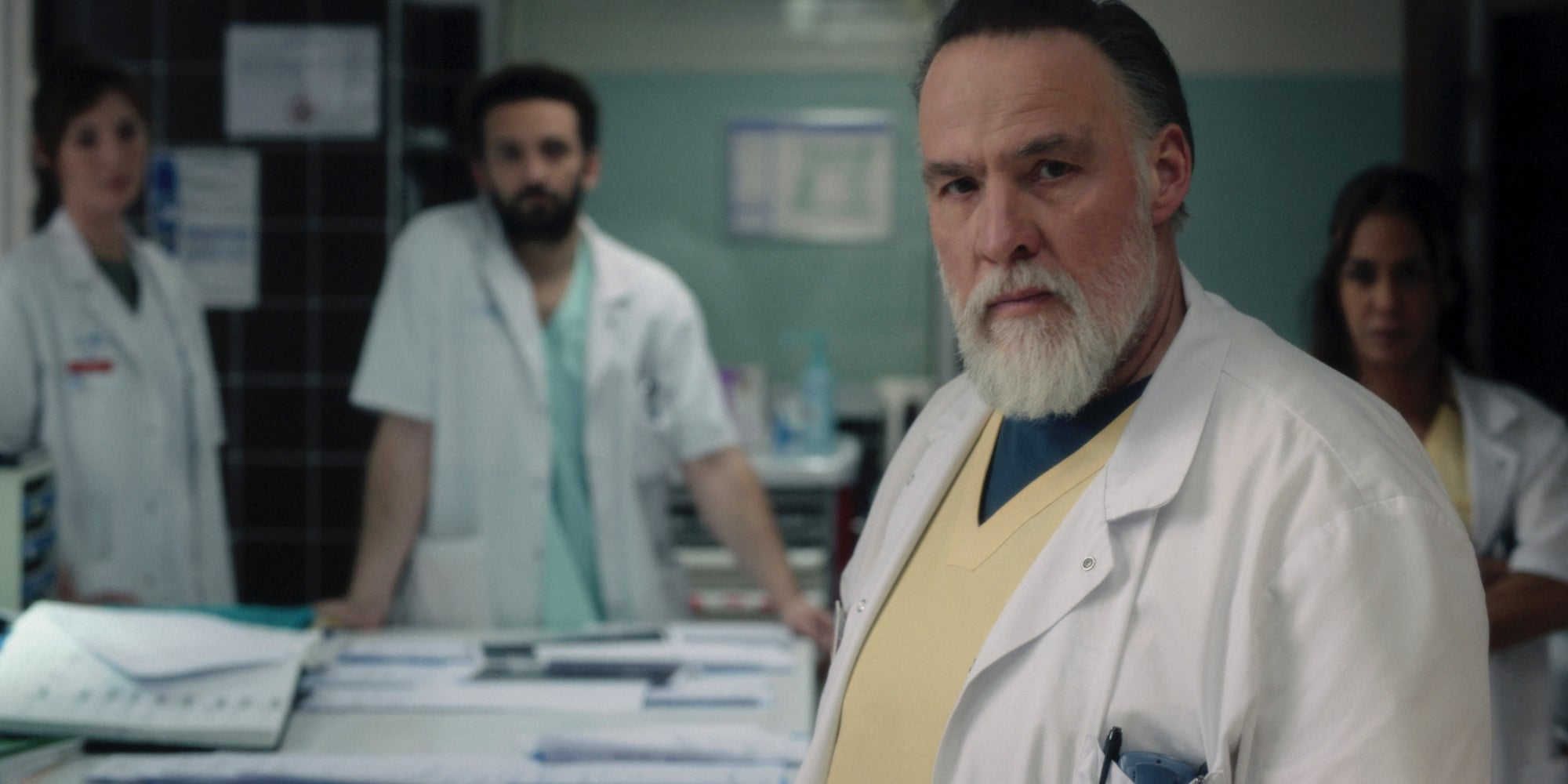 Bouli Lanners (Olivier Brun) dans la série ''Hippocrate'', à voir sur Canal+ et myCANAL.