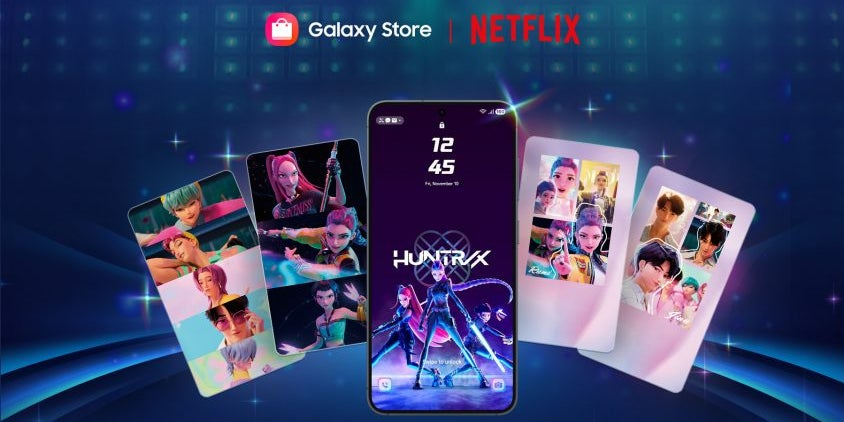 Découvrez la collection exclusive "KPop Demon Hunters", inspirée du film d'animation Netflix, sur les Samsung Galaxy.