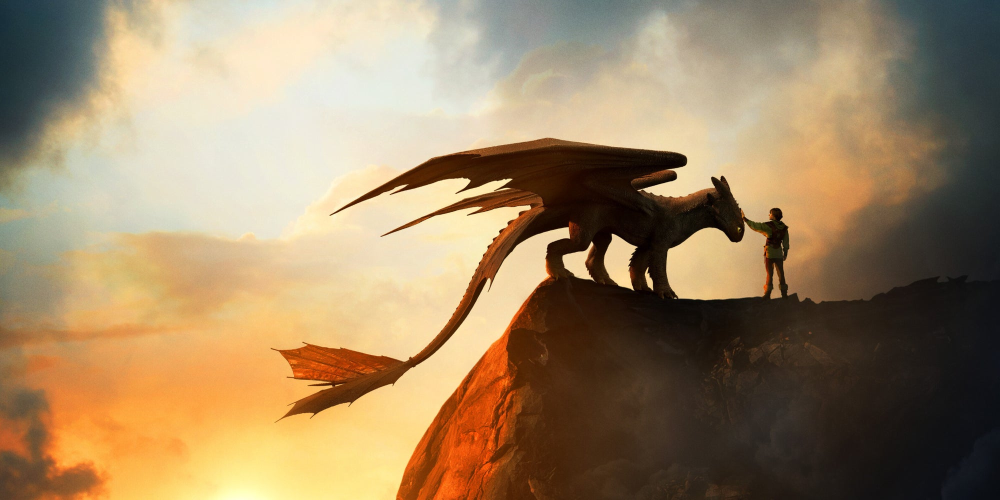 Krokmou et Harold se montrent dans leur version live-action.