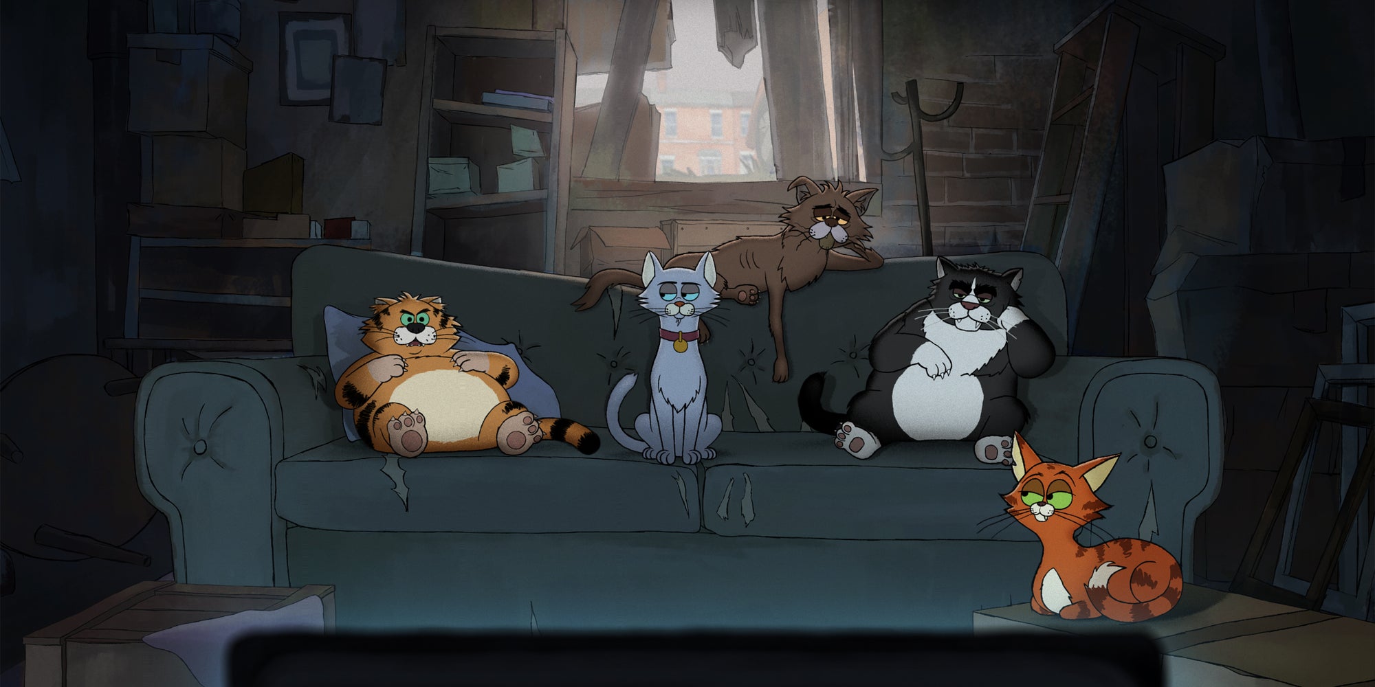 Ricky Gervais et bande vous attendent dans "Alley Cats".