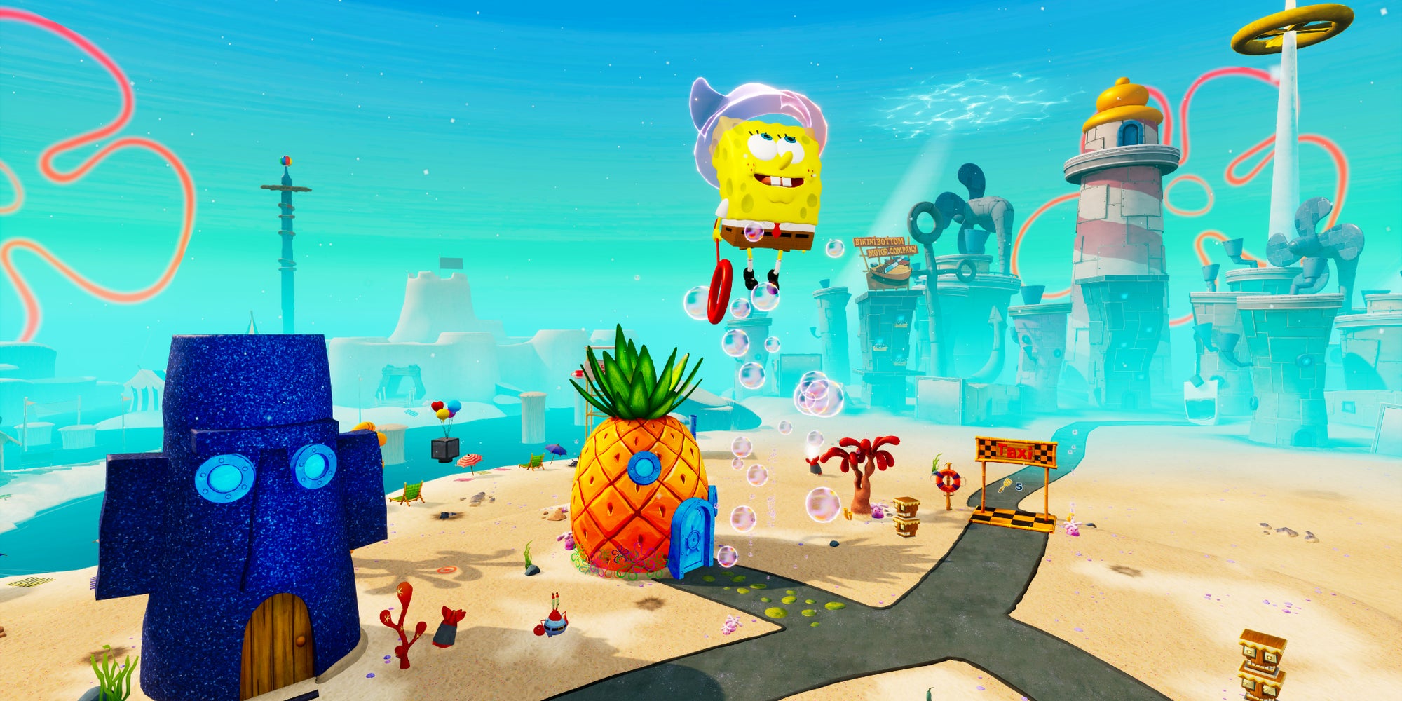 Incarnez l'éponge la plus célèbre du monde entier et sauvez la ville de Bikini Bottom