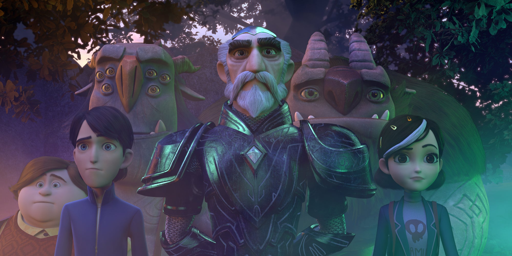 Découvrez la saison 1 de la série " Chasseurs de Trolls : Les Contes d'Arcadia" sur DreamWorks. 