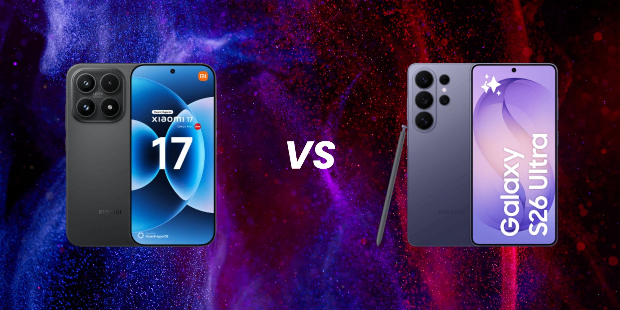 Qui l'emportera entre le Xiaomi 17 ou le Samsung Galaxy S26 ?