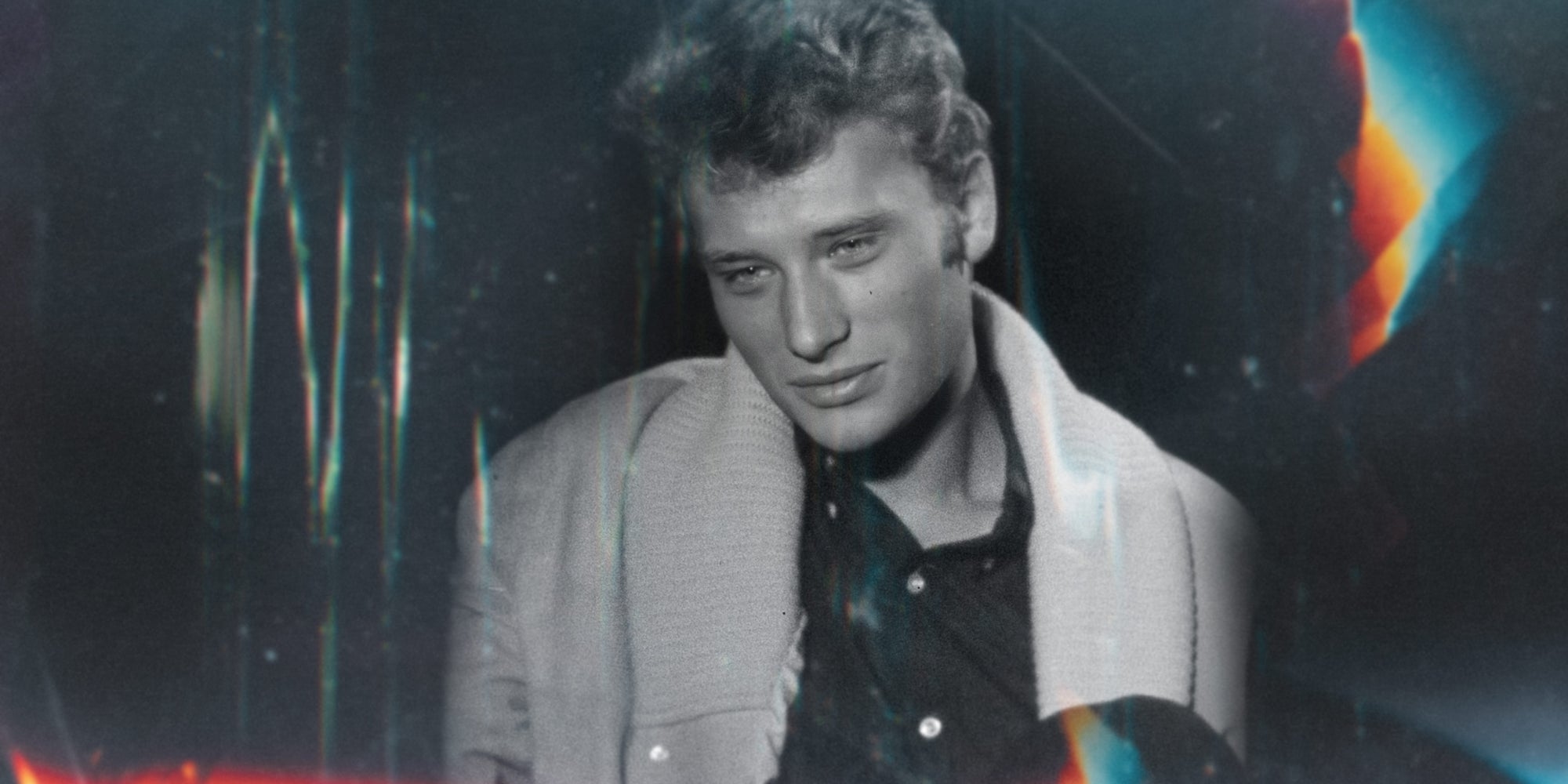 Une image d'archive du documentaire Netflix "Johnny par Johnny". 