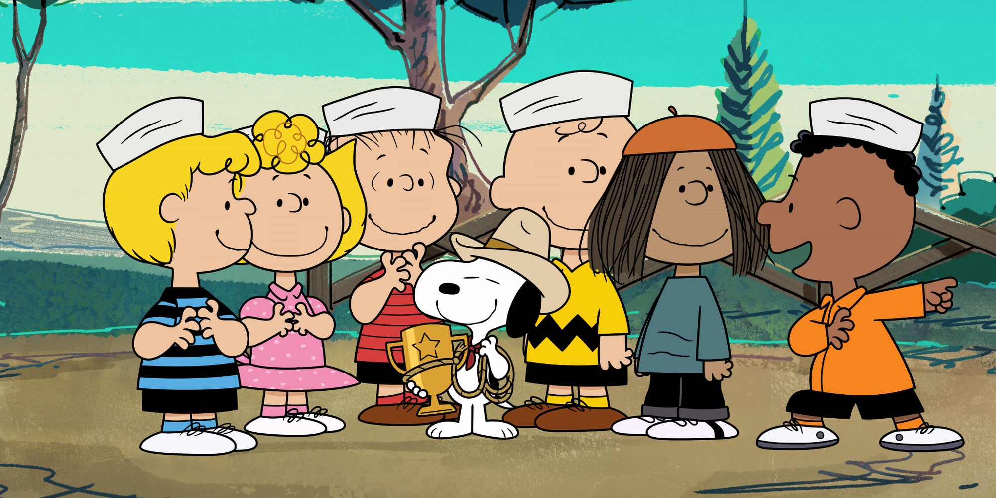 "Le camp de vacances de Snoopy", saison 2, disponible à partir du 26 juin 2026 sur Apple TV.