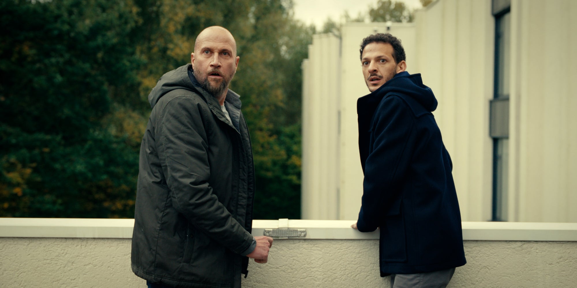 François Damiens et Vincent Dedienne dans "Les Amateurs"