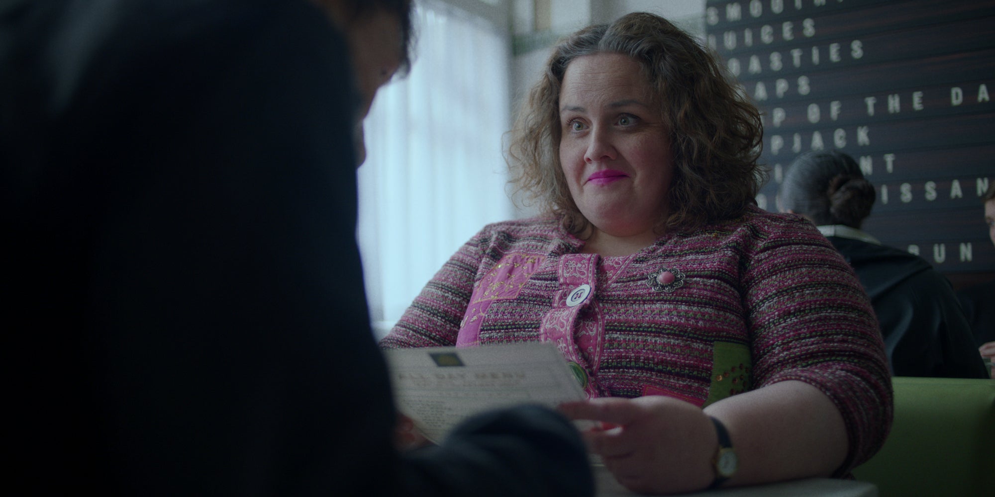 L'actrice Jessica Gunning, dans le rôle de Martha dans "Mon petit renne", disponible sur Netflix