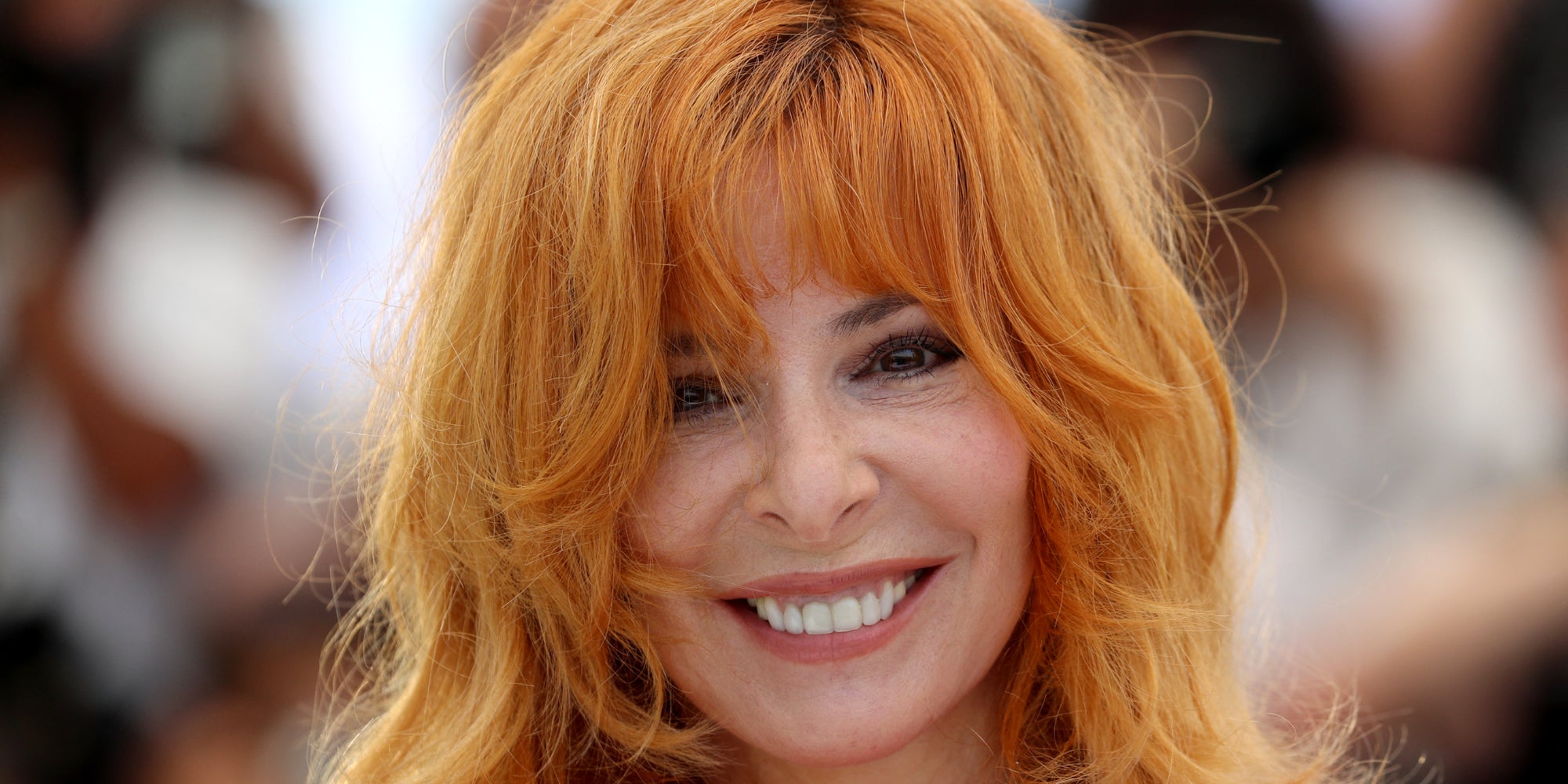 La chanteuse franco-canadienne Mylène Farmer lors du 74e Festival de Cannes en juillet 2021.
