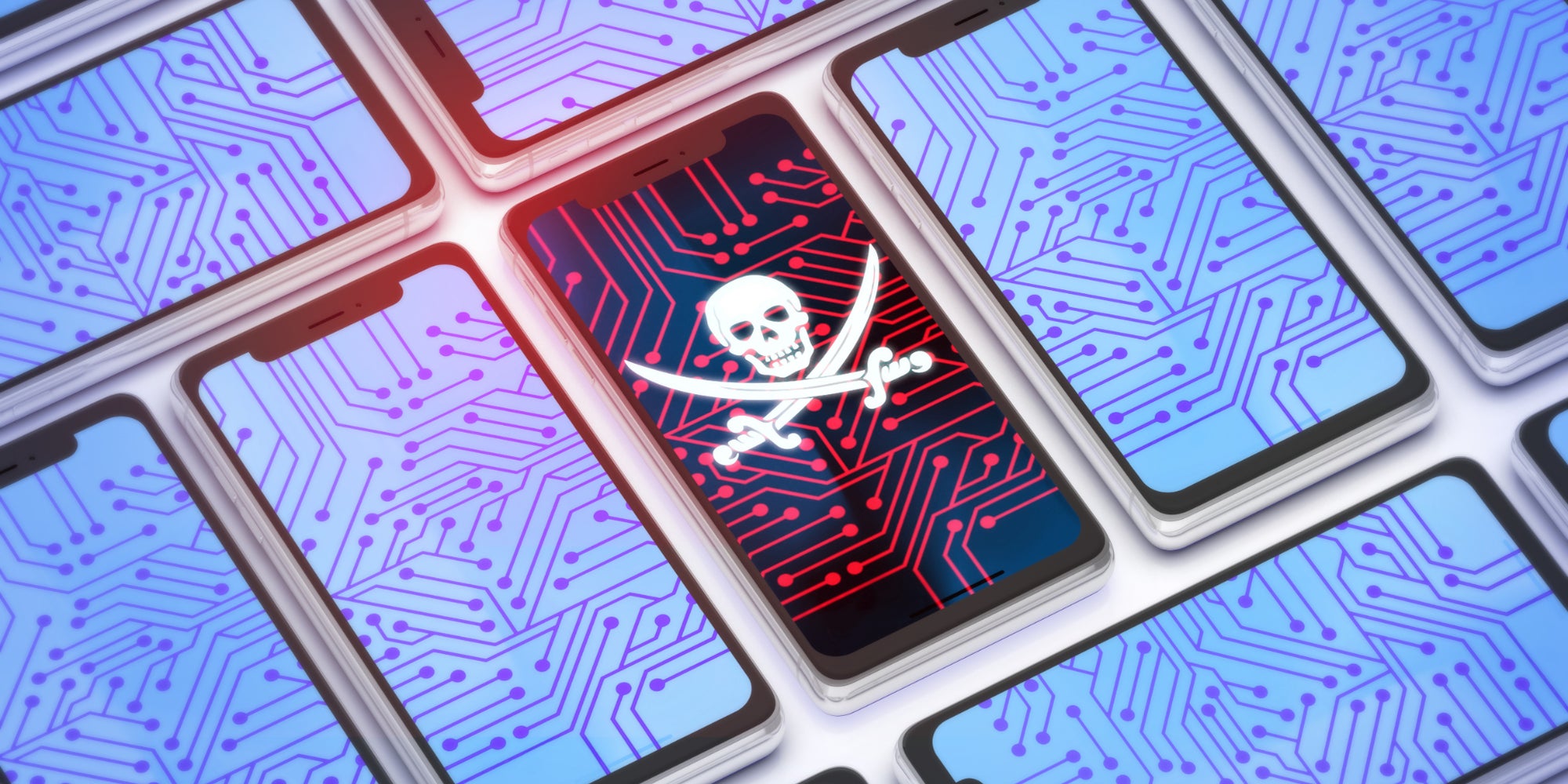 Ce smartphone semble avoir été piraté...