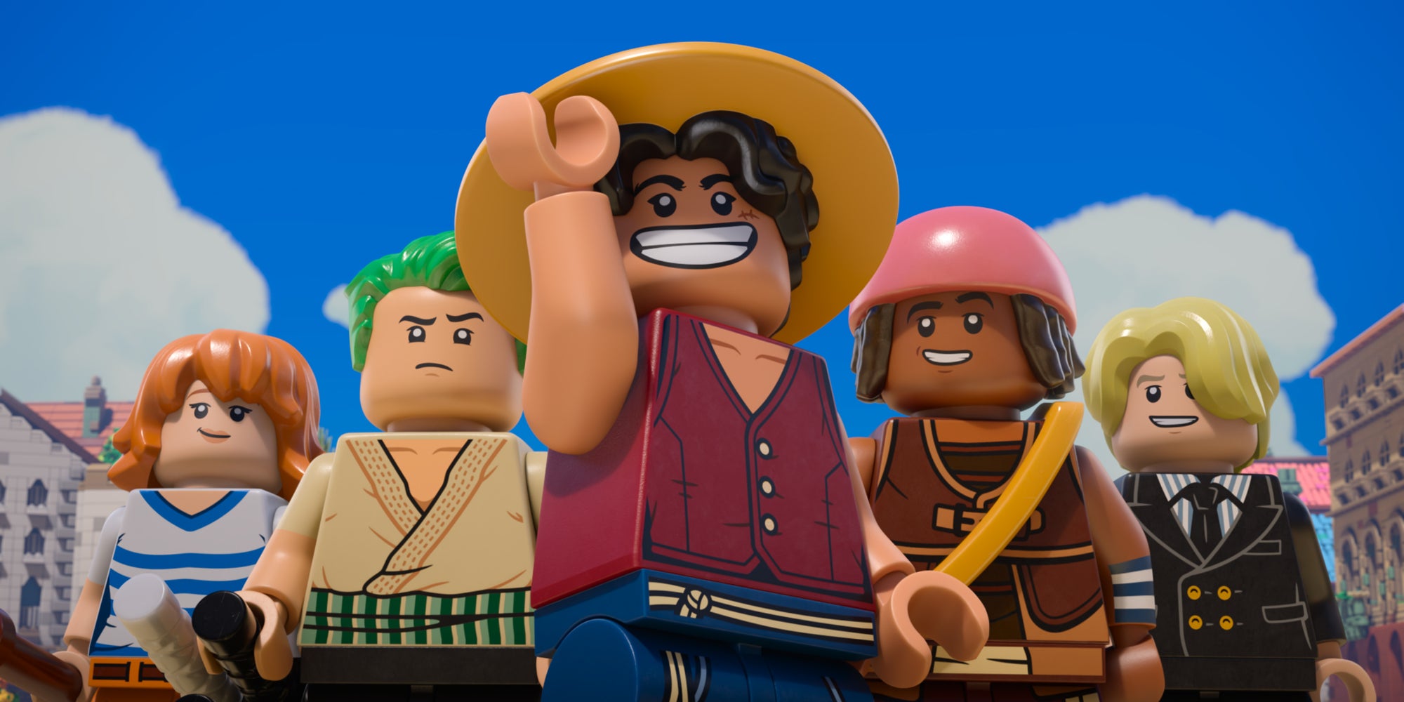 Luffy et son équipage en version LEGO, à voir dès maintenant sur Netflix.