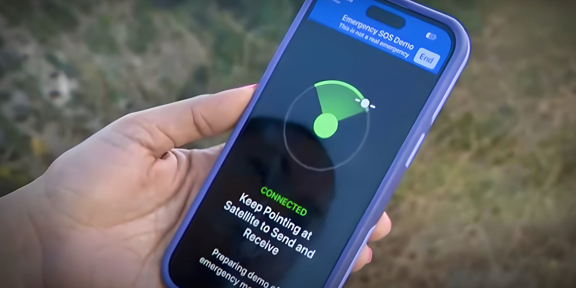 Un automobiliste tombé d'une falaise a eu la vie sauve grâce à son iPhone 14