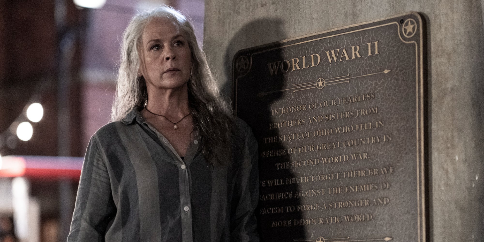 Melissa McBride (Carl) dans la saison 11 de The Walking Dead