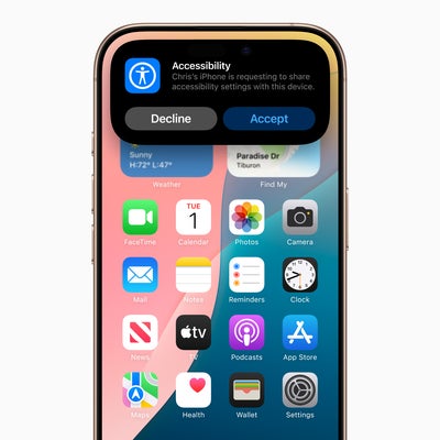 iPhone : Apple dévoile Braille Access, parmi plusieurs nouvelles fonctionnalités d'accessibilité