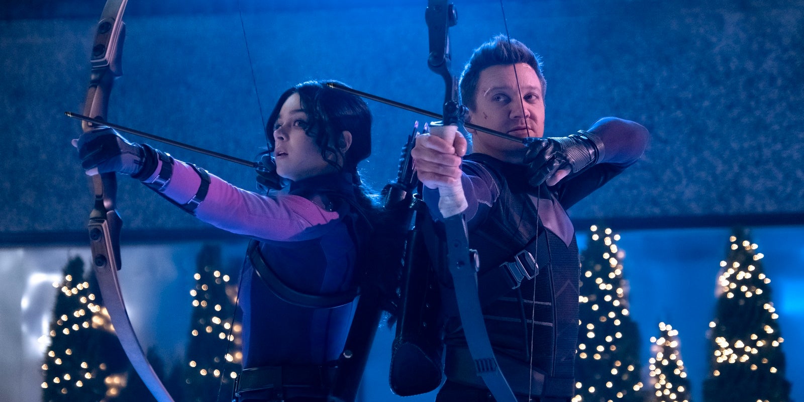 "Hawkeye", la série Marvel de Noël, en exclusivité sur Disney+.