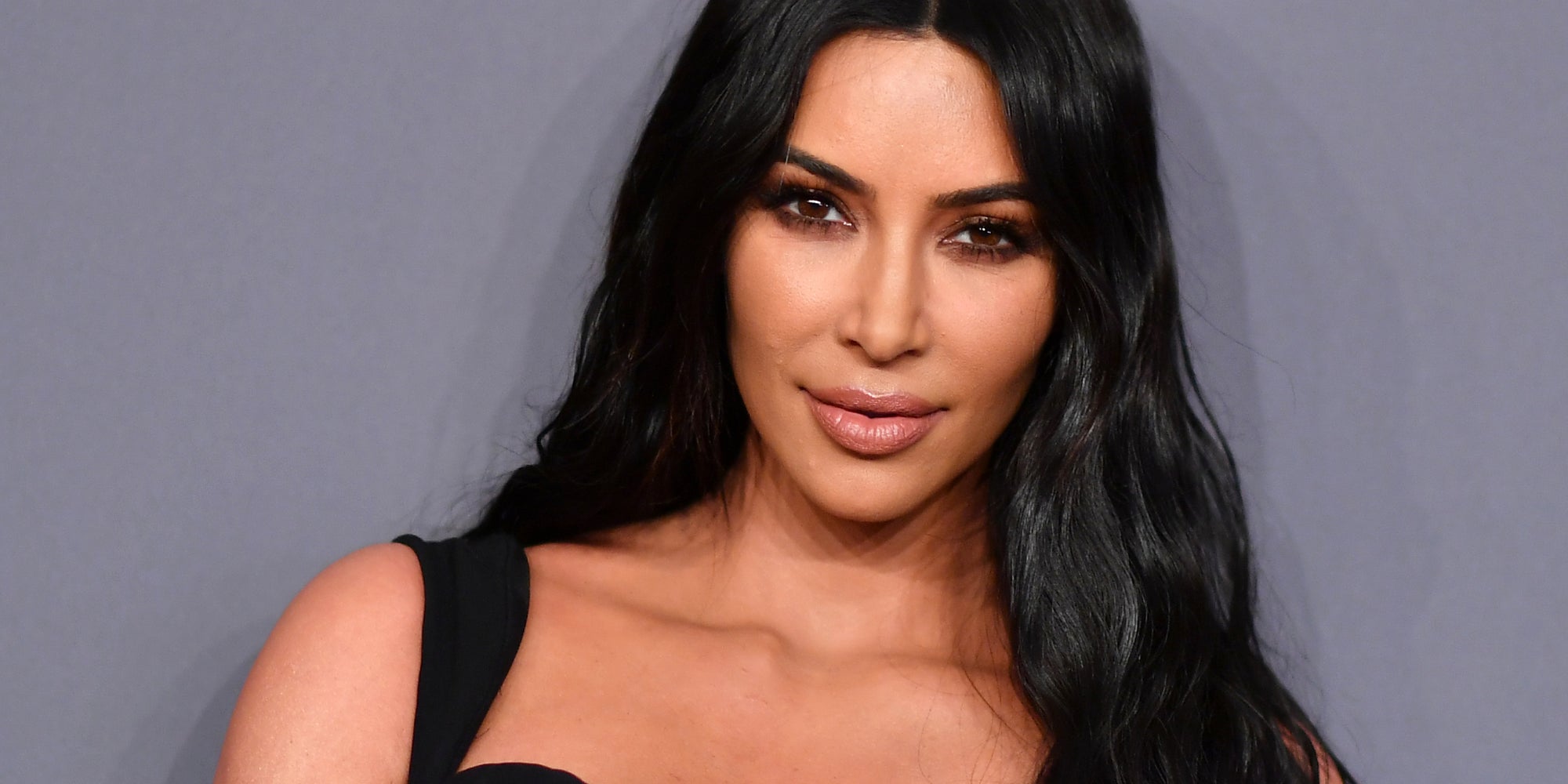 Kim Kardashian à l'amfAR Gala de New York, en février 2019.