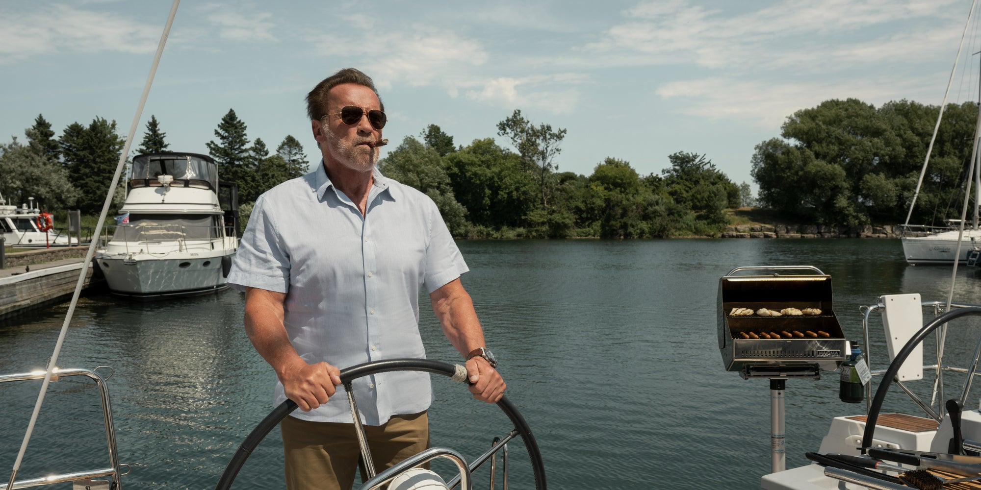 Arnold Schwarzenegger dans FUBAR, disponible sur Netflix le 25 mai prochain.