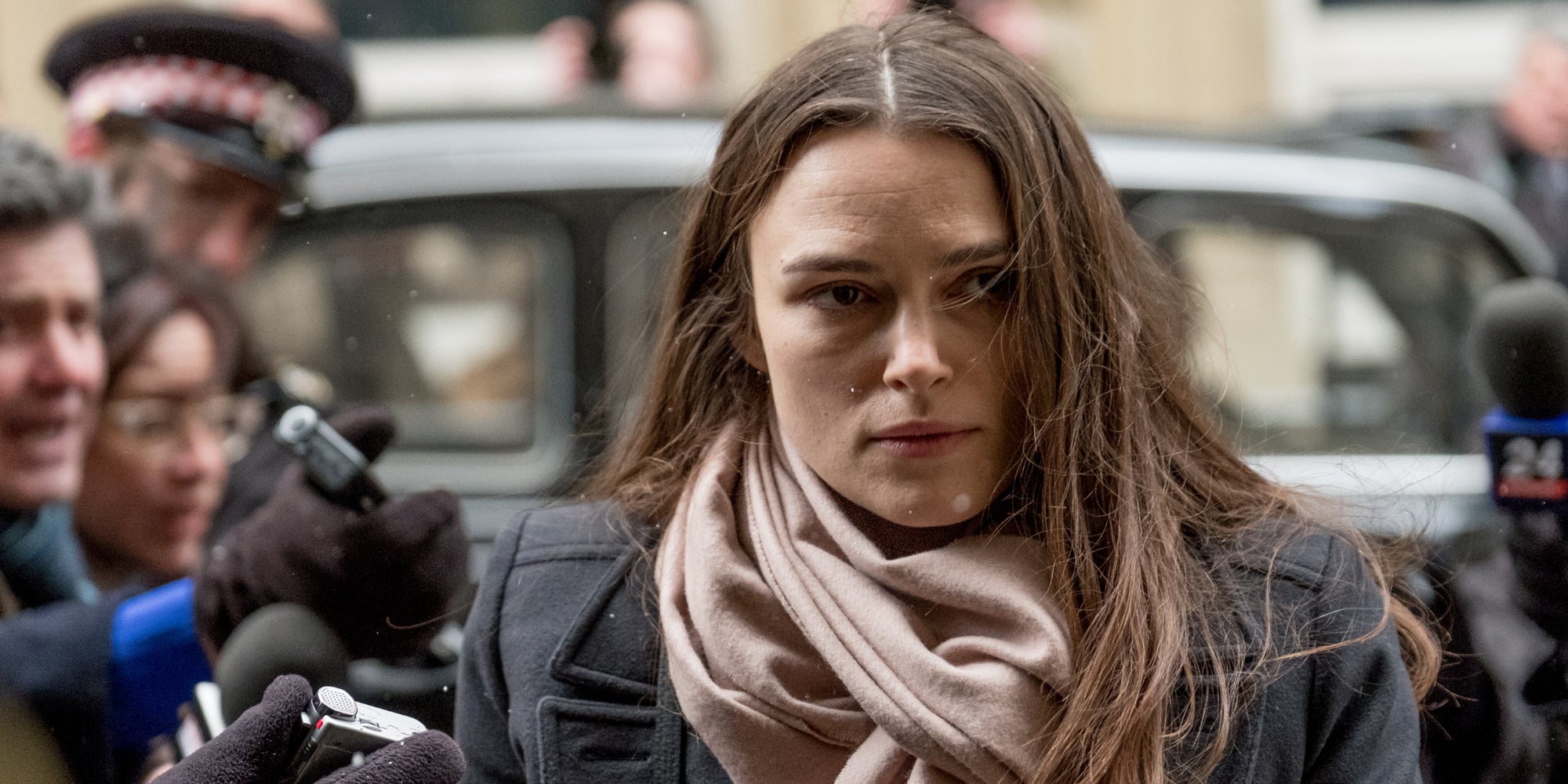 Keira Knightley dans le rôle de Katharine Gun dans Official Secrets.