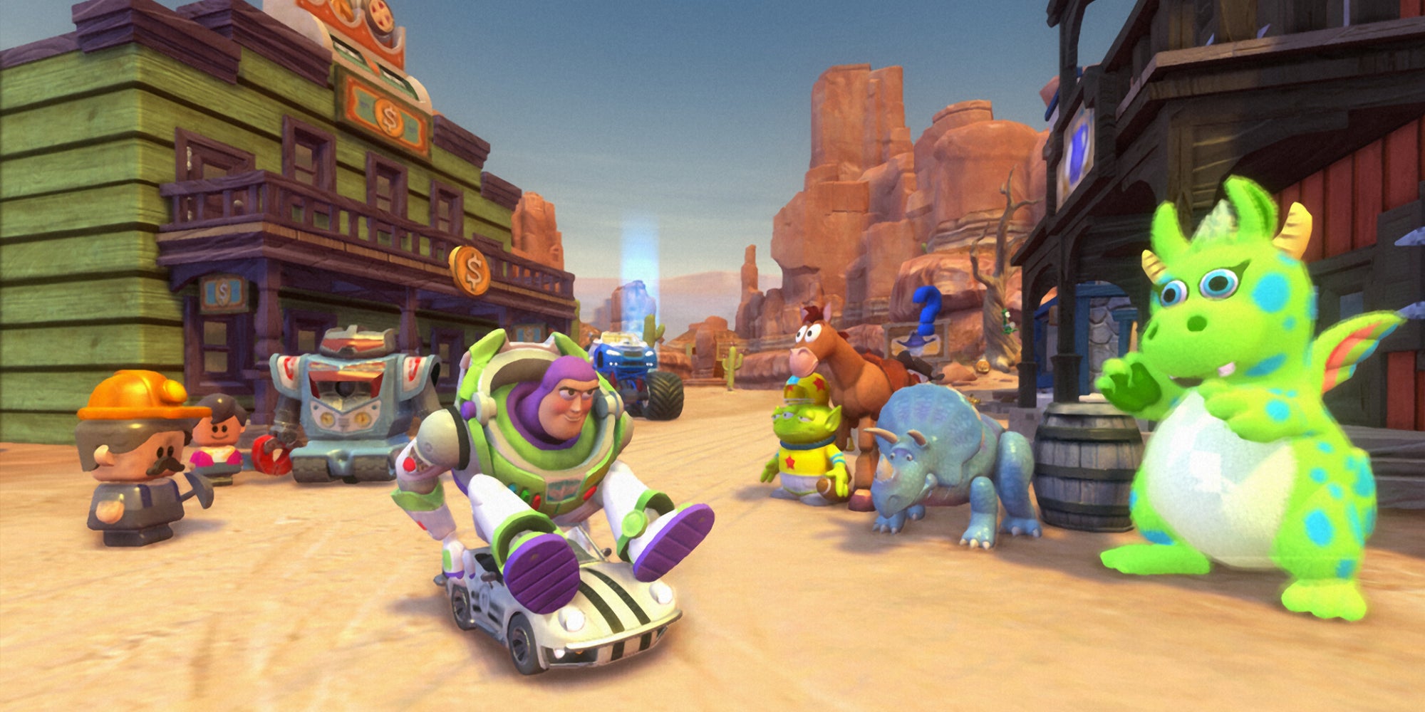 Dans le jeu vidéo "Toy Story 3" vous pourrez incarner Buzz, mais aussi Woody ou Jessie, c'est vous qui choisissez !