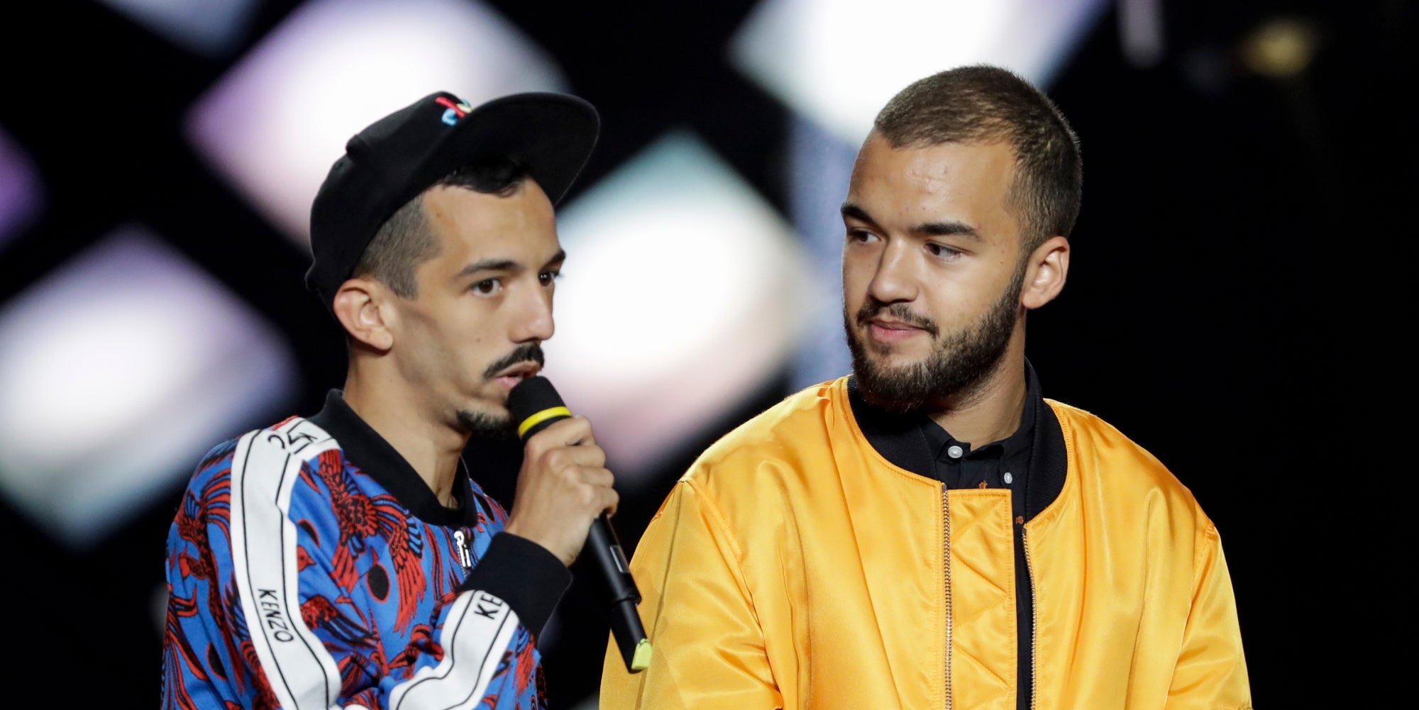 Les rappeurs de Toulouse Bigflo et Oli lors des Victoires de la Musique 2019