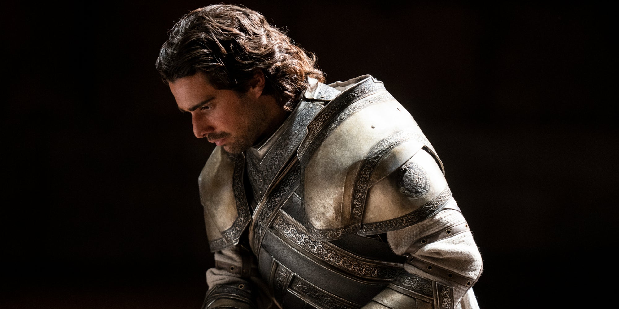 Criston Cole (Fabien Frankel) dans la saison 1 de House of the Dragon, la nouvelle série Game of Thrones