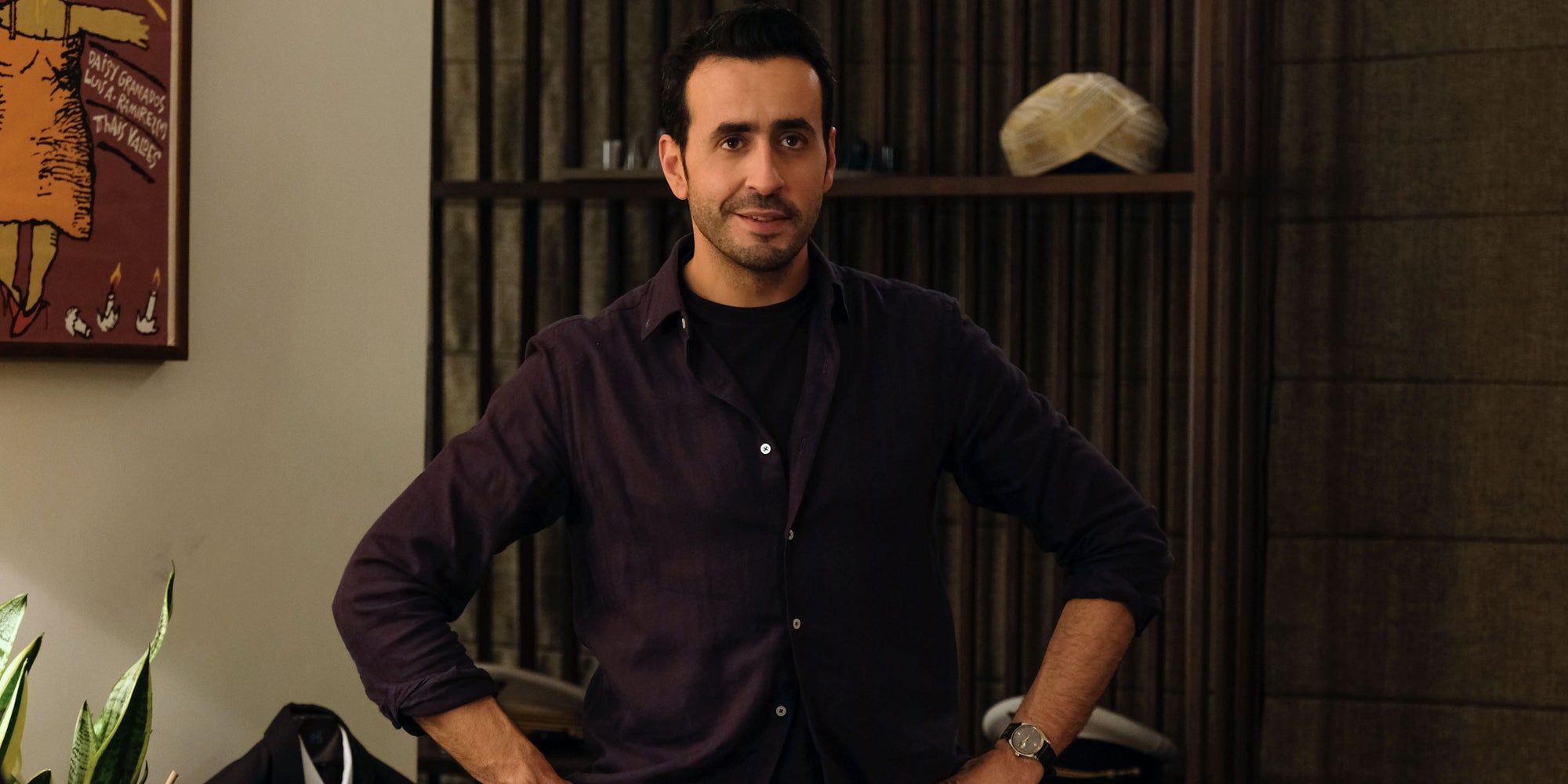 Jonathan Cohen dans l'épisode 6 de "La Flamme". 