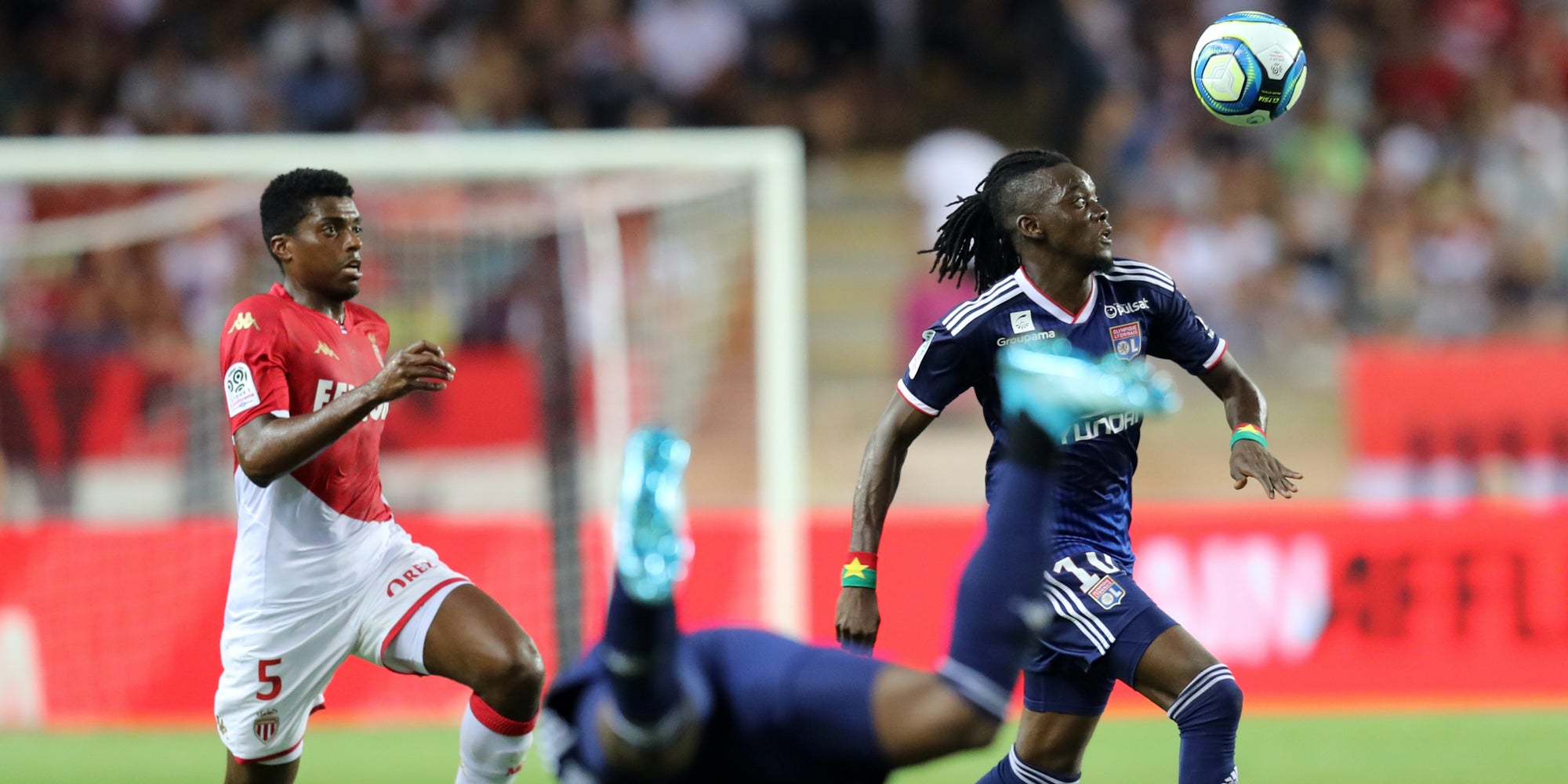 La rencontre de Ligue 1 entre l'AS Monaco et l'Olympique Lyonnais s'est tenue le 9 août 2019