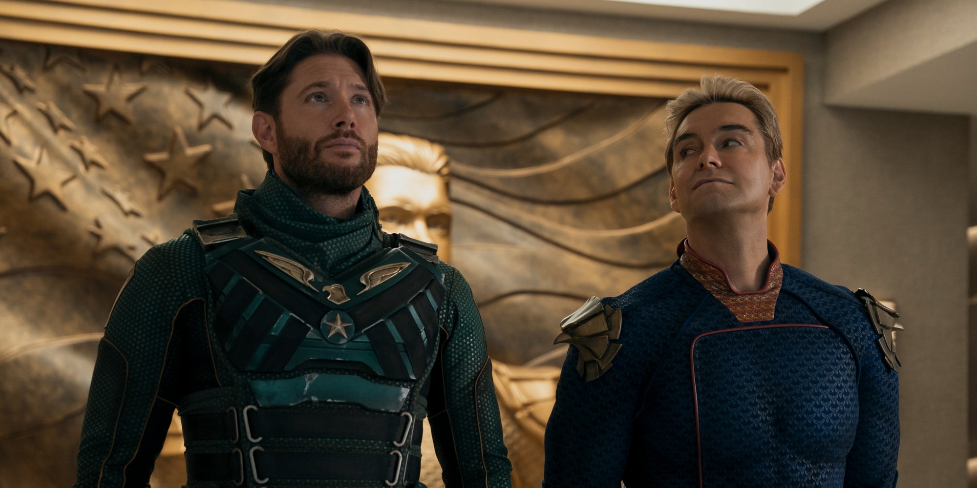 Jensen Ackles et Antony Starr dans la saison 5 de "The Boys".