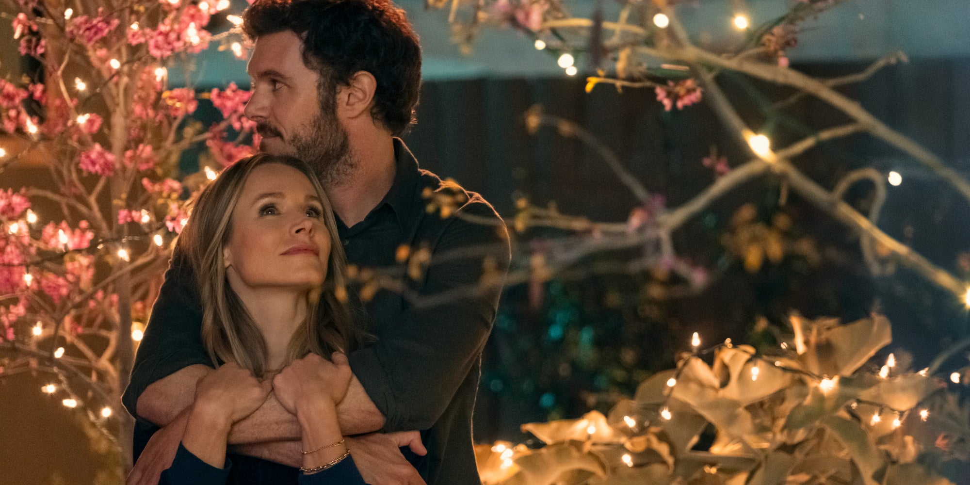 Noah (Adam Brody) et Joanne (Kristen Bell), un couple pas comme les autres dans "Nobody Wants This".