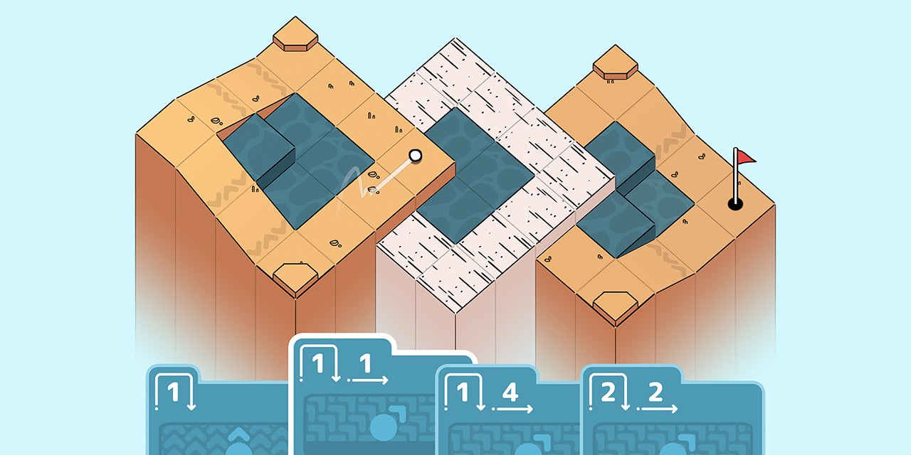 Jouer au golf sur des sommets, c'est possible avec "Golf Peaks".